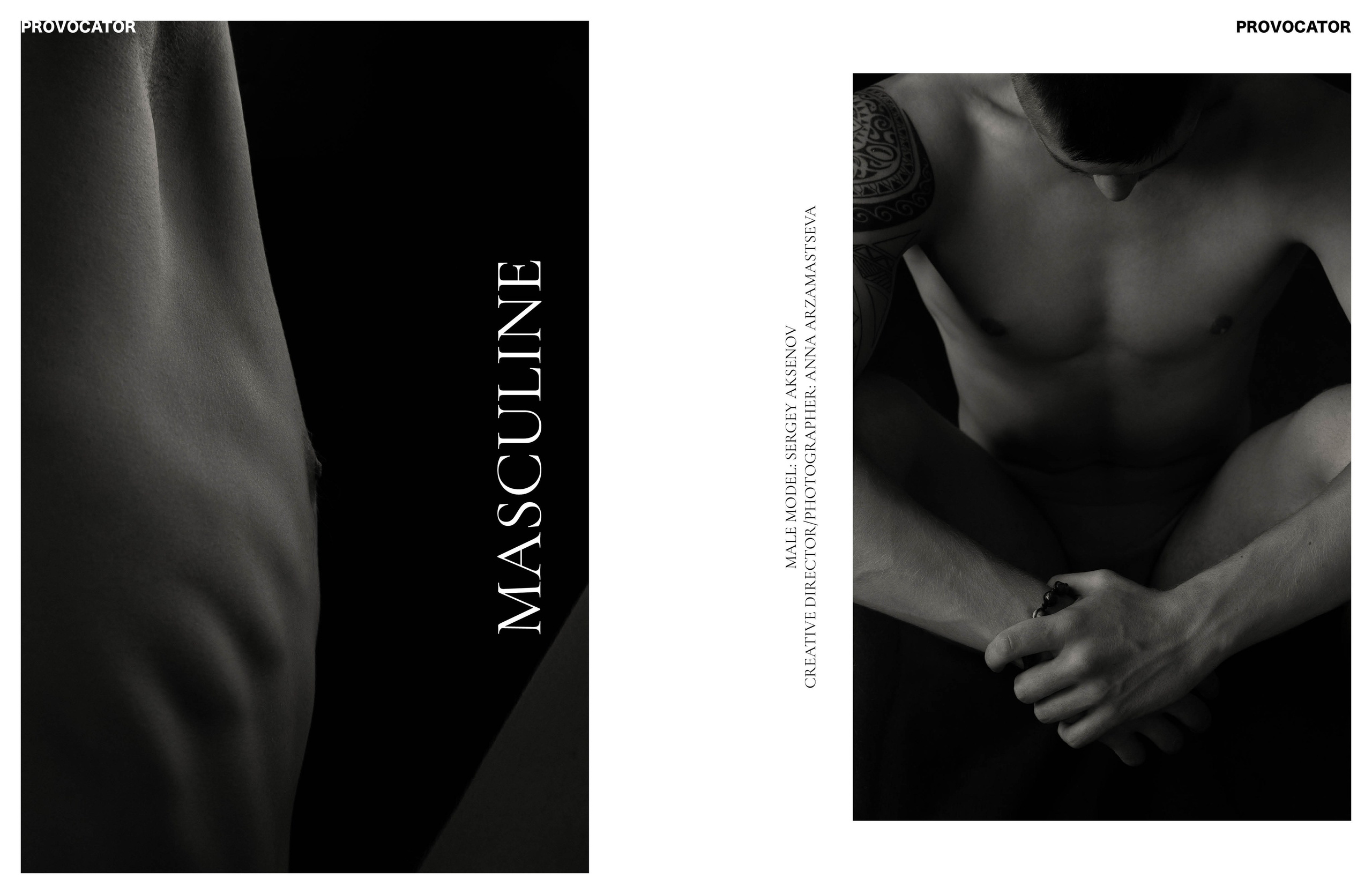 СЕРГЕЙ, преподаватель йоги — COVER STORY for PROVOCATOR Magazine. Photographer Anna Arzamastseva