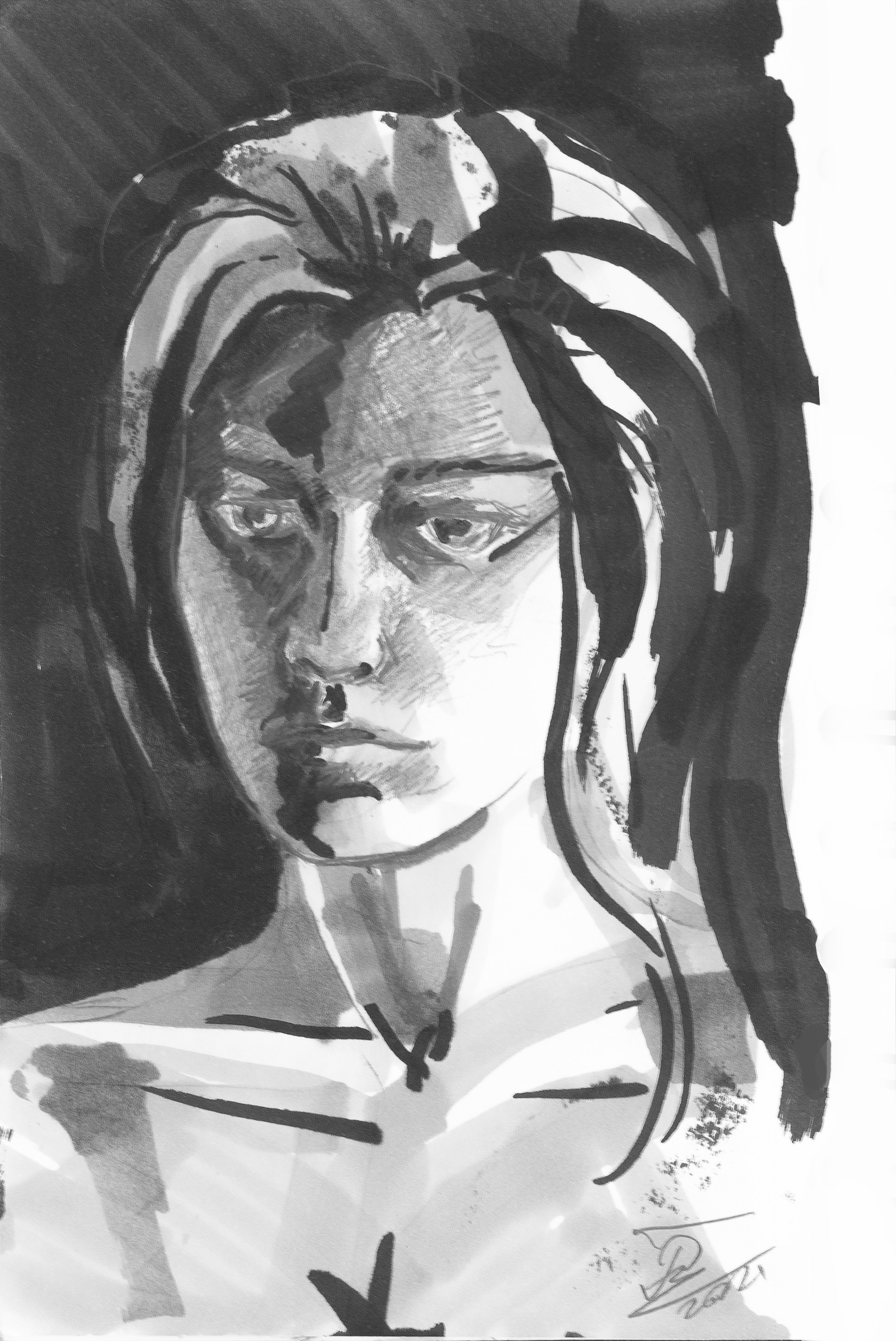 Графика. Художница Маргарита Гусак