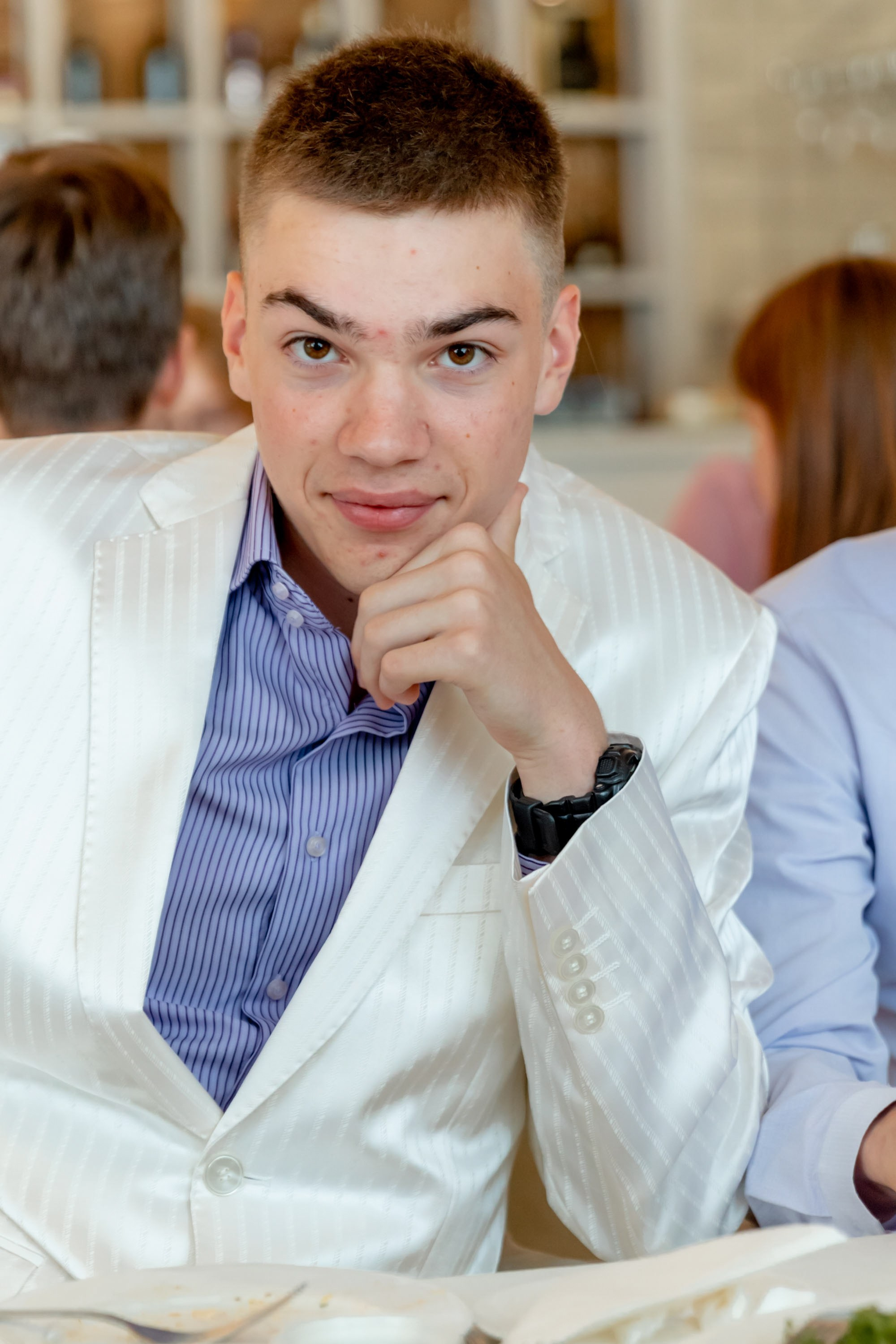 Фотосъёмка школьного выпускного в ресторане. Фотограф на праздник, корпоратив, День Рождения и Юбилей в г. Санкт-Петербурге Алексей Анкушев