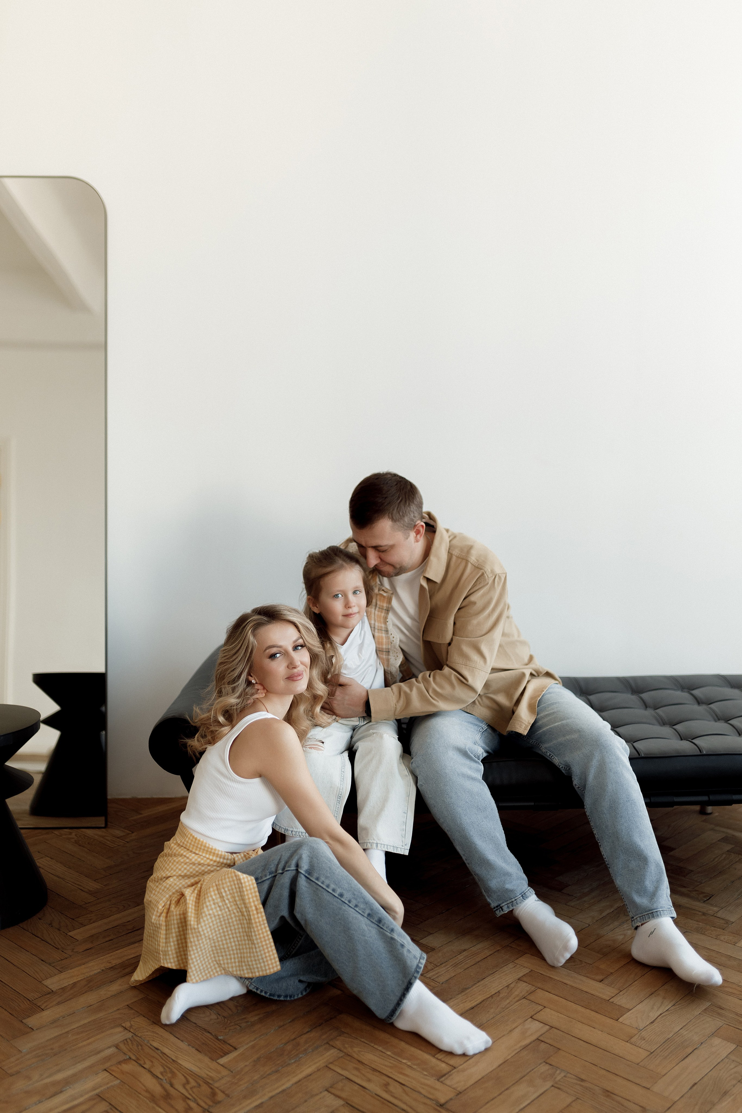 Алина с семьёй. Фотограф в Москве Юлия Хамзина