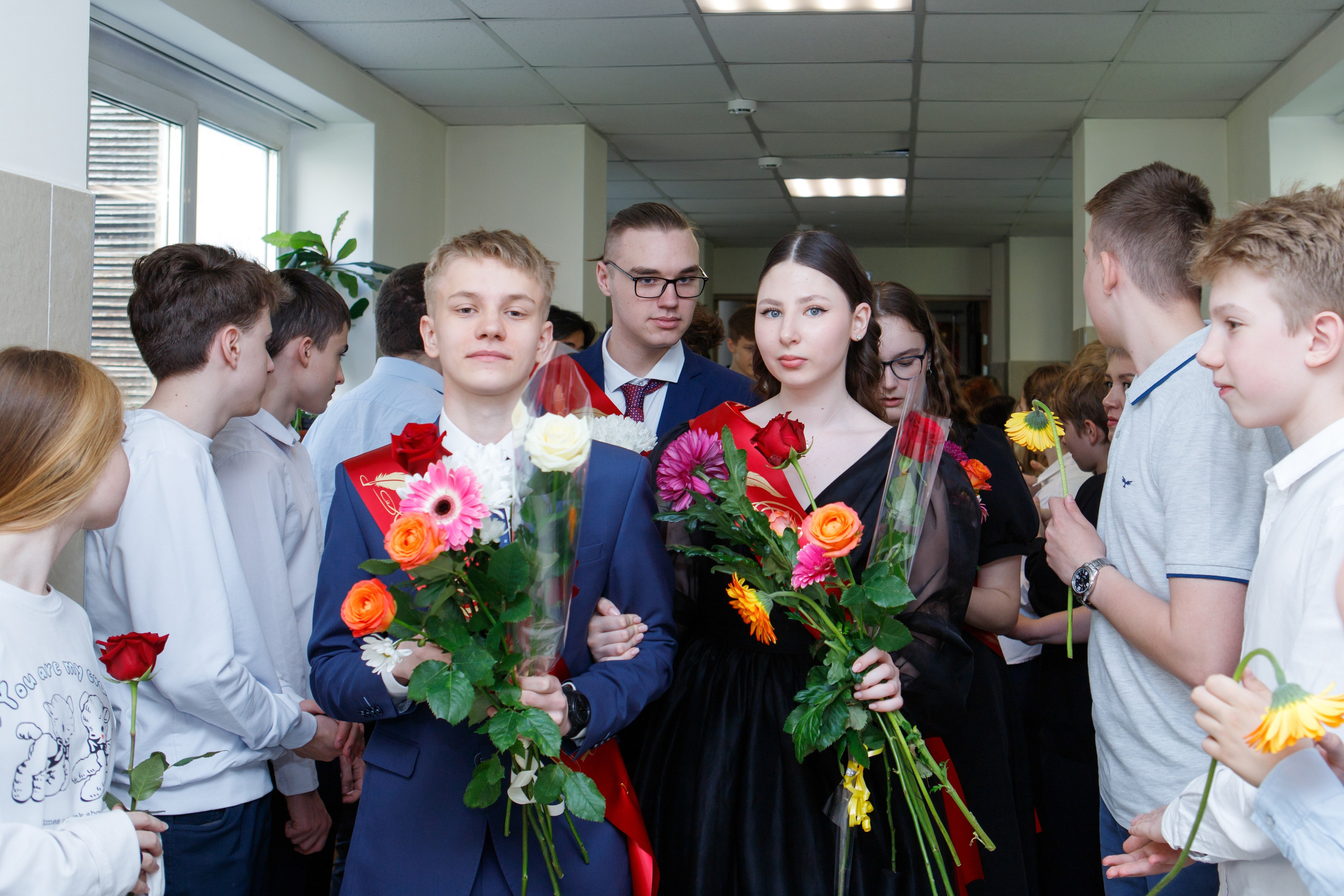 11 класс / Последний звонок / Гимназия № 1558 / г. Москва. Детский и семейный фотограф Мария Киселёва. Москва