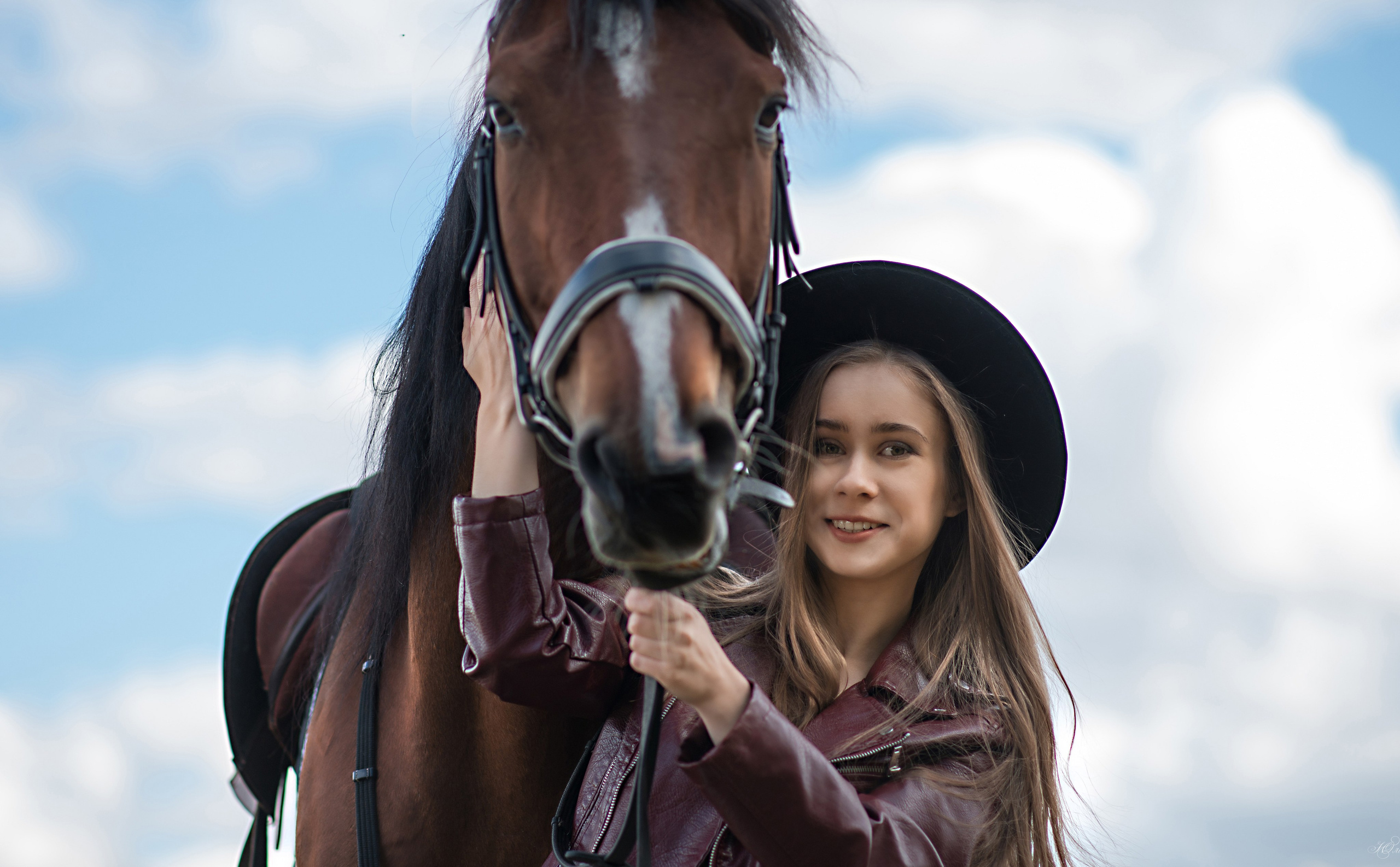 Ксения и Ватикан. Конный фотограф в Саратове Юлия Иванова