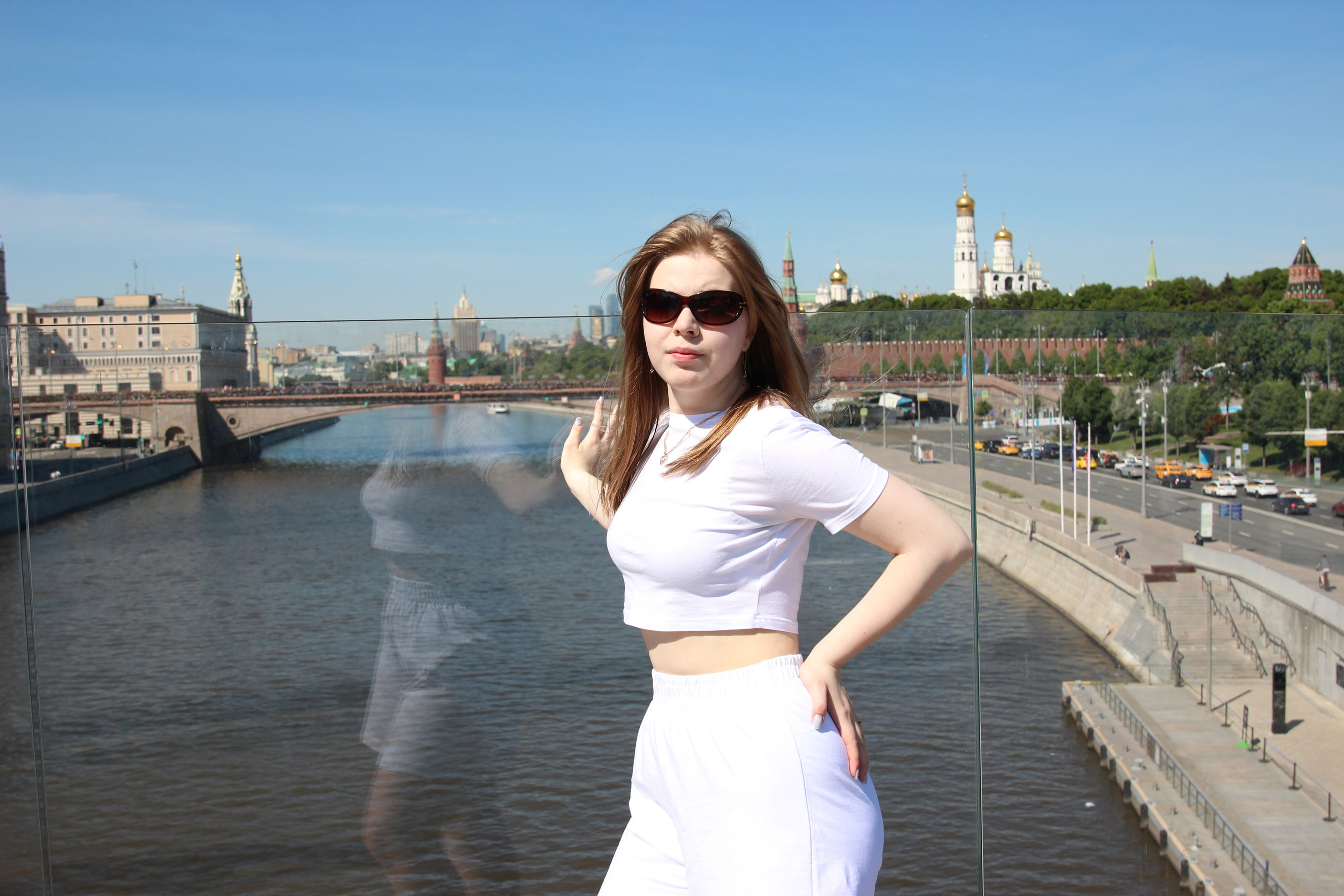 София, фотосессия в Зарядье на память о Москве. Ваш личный фотограф в Москве Мила