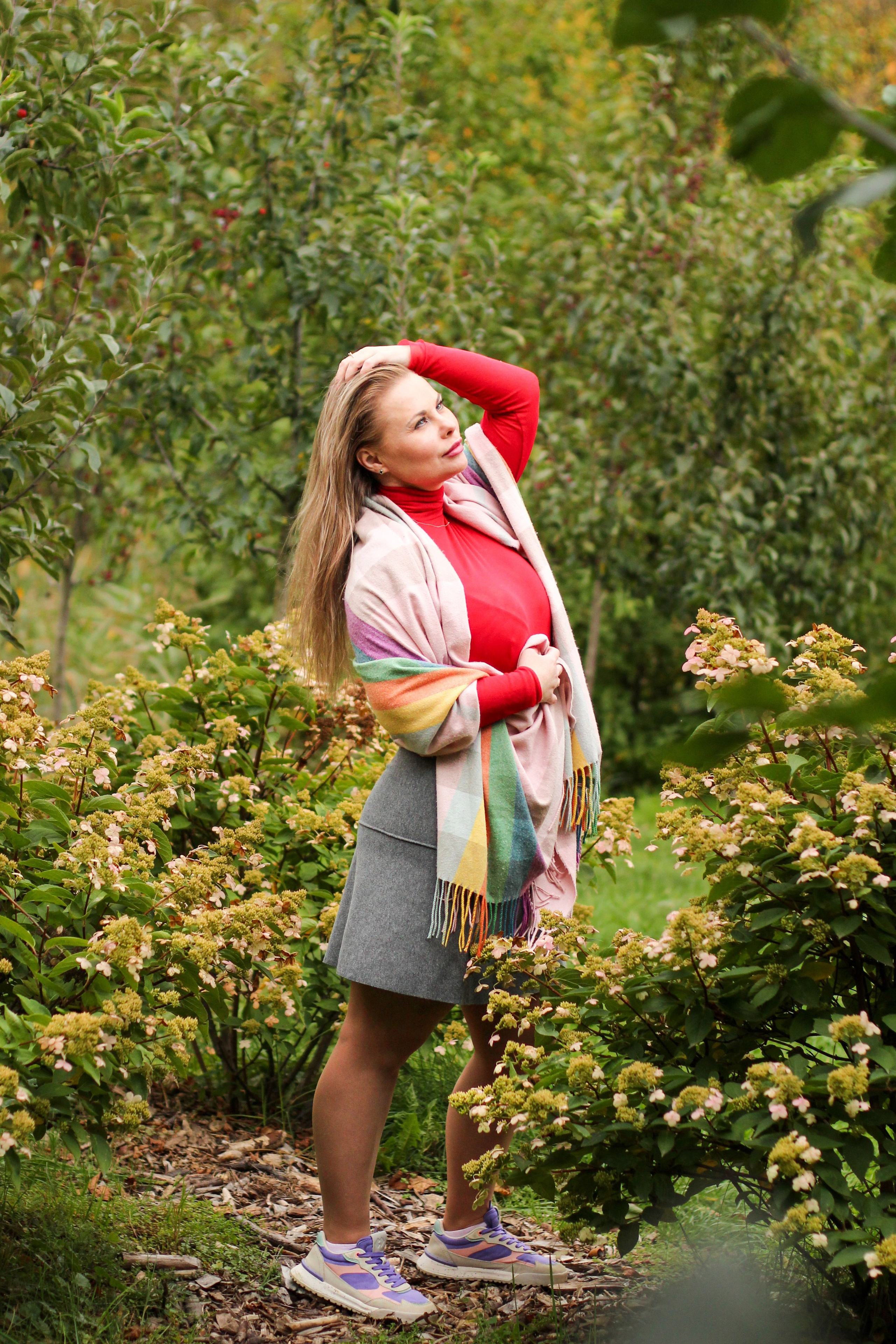 Мария на прогулке в Ботаническом саду. Ваш личный фотограф в Москве Мила