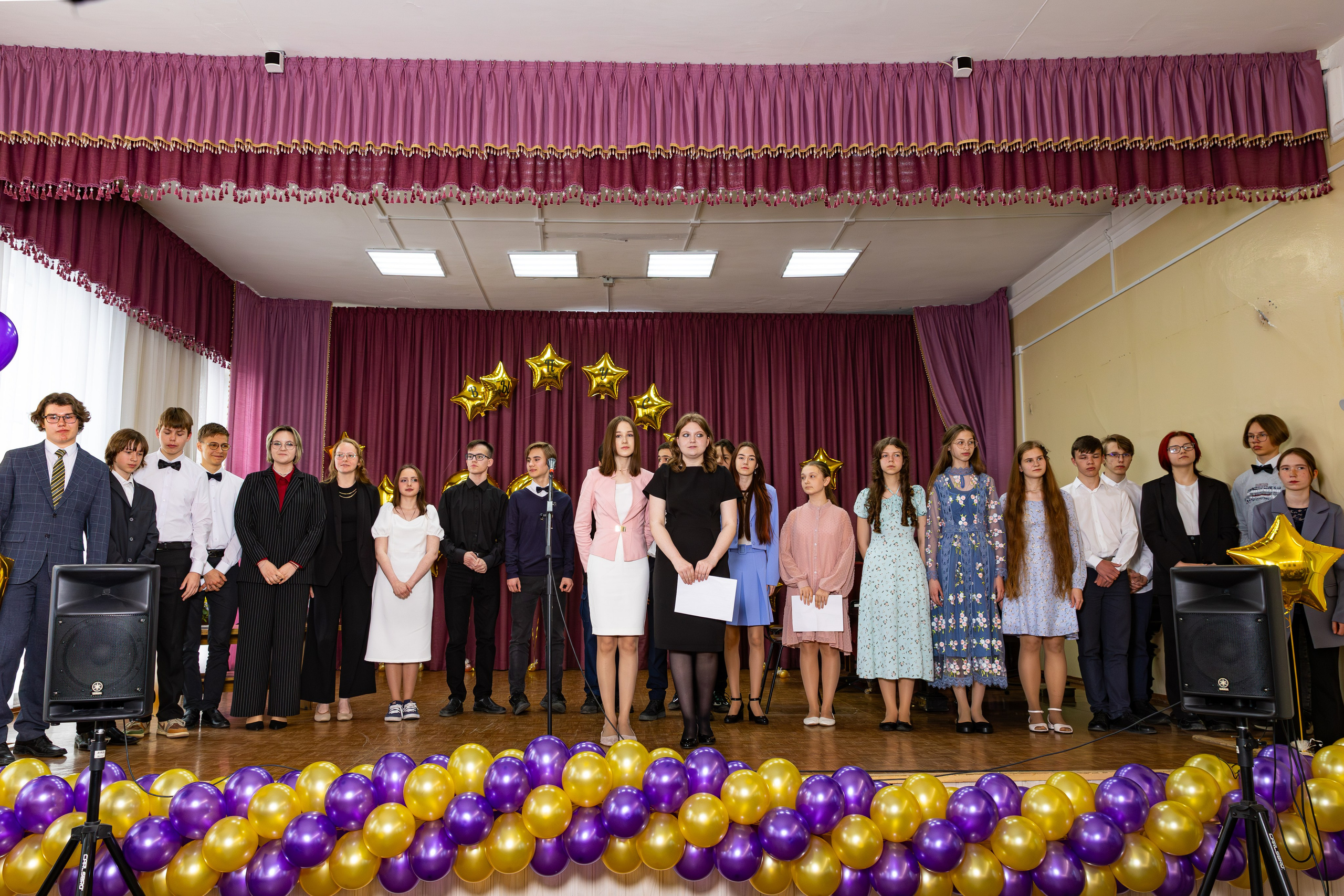 Выпускной музыкальная школа № 8. Фотограф Александр Поздняков  Новосибирск