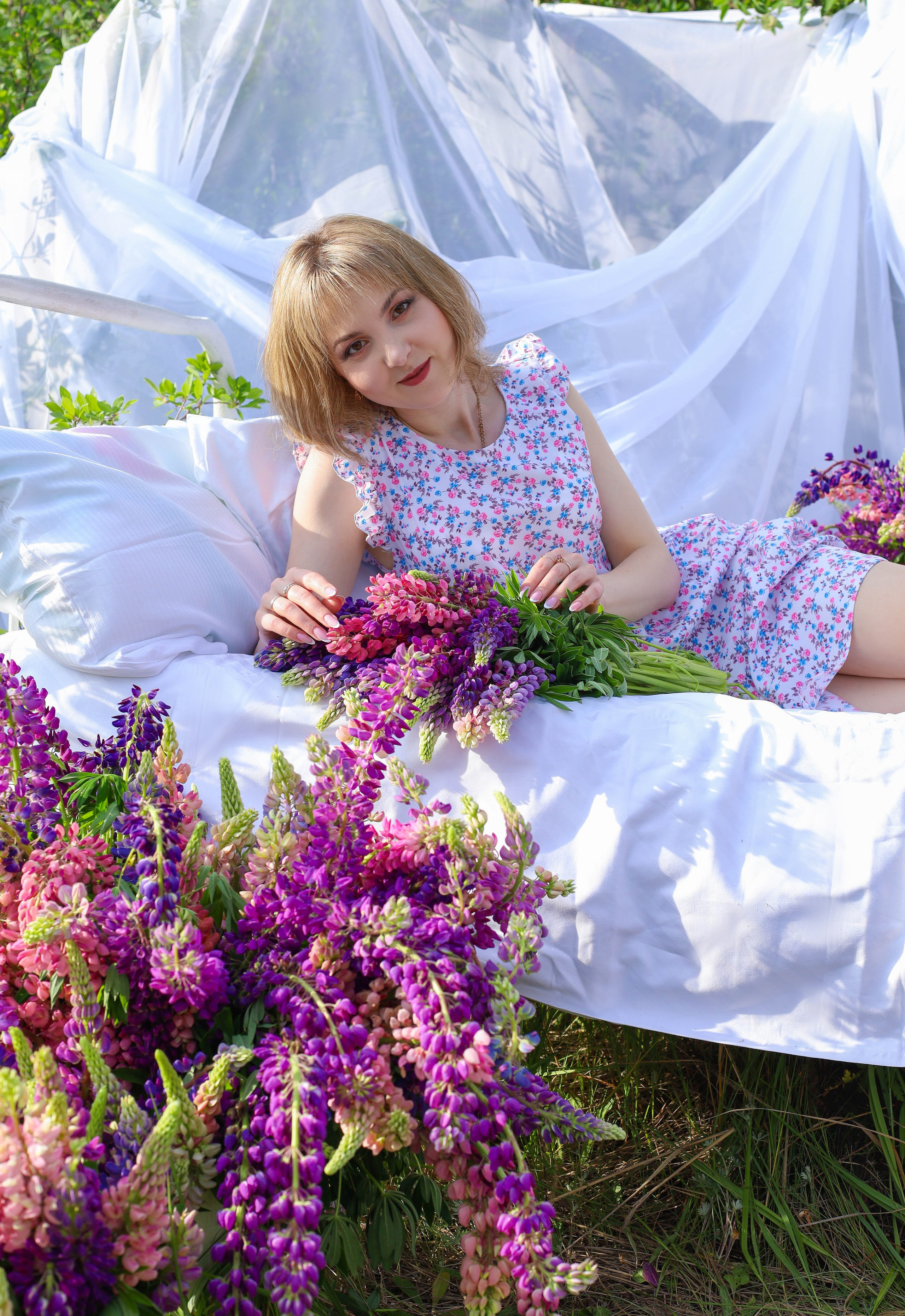 Мария Люпины. Фотограф Анна Бурлакова