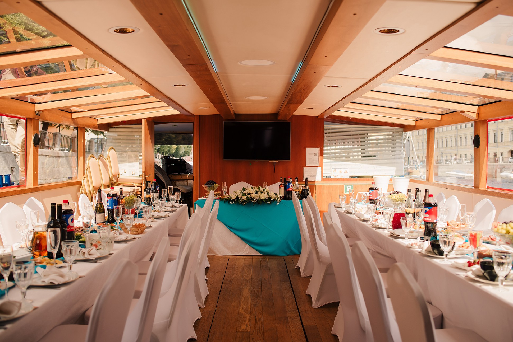 Юля и Андрей. Банкет на воде. Семейный и Свадебный фотограф. Санкт-Петербург. Пушкин