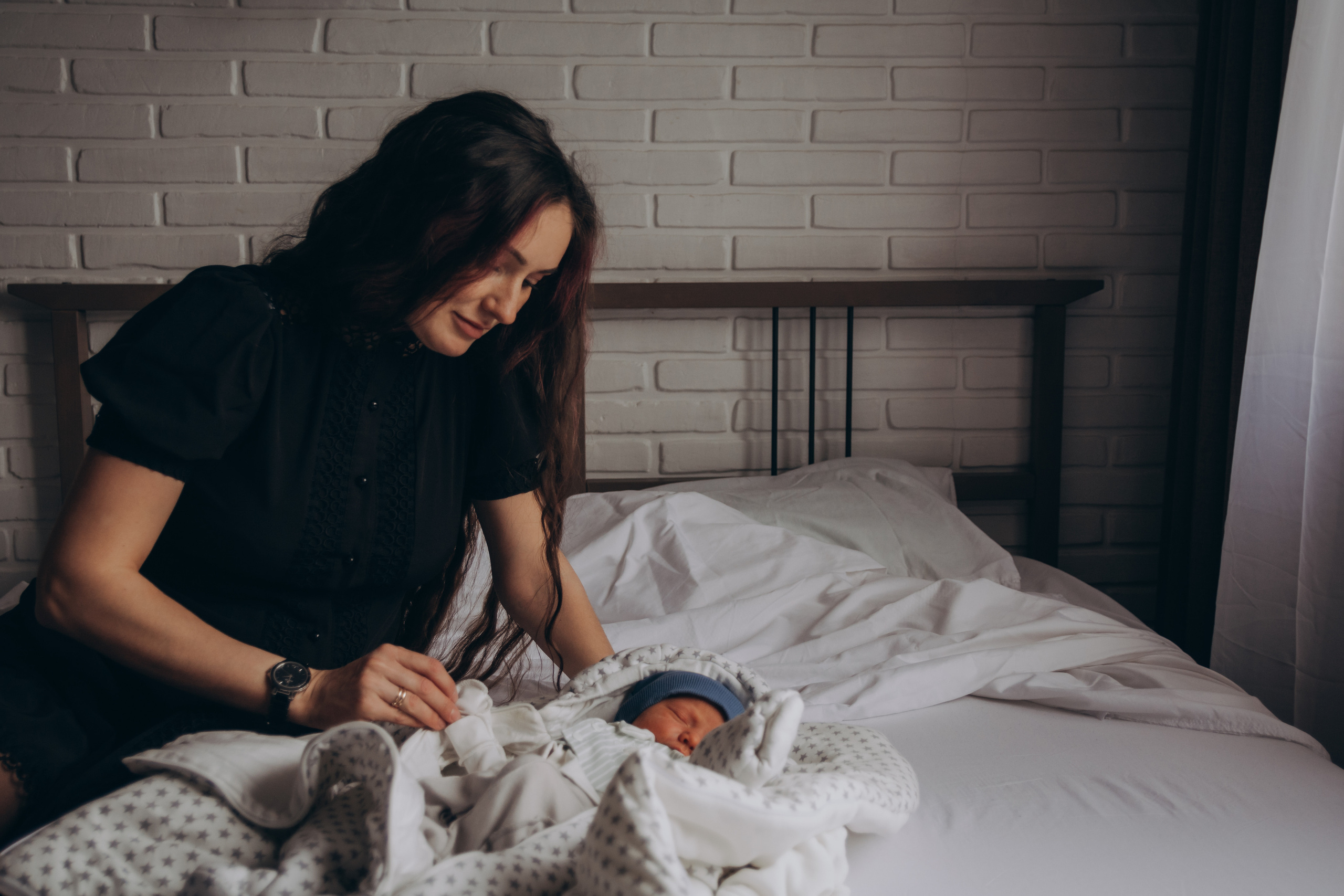 Фотосессия новорожденного Вани. Семейный и детский фотограф Кущ Наташа