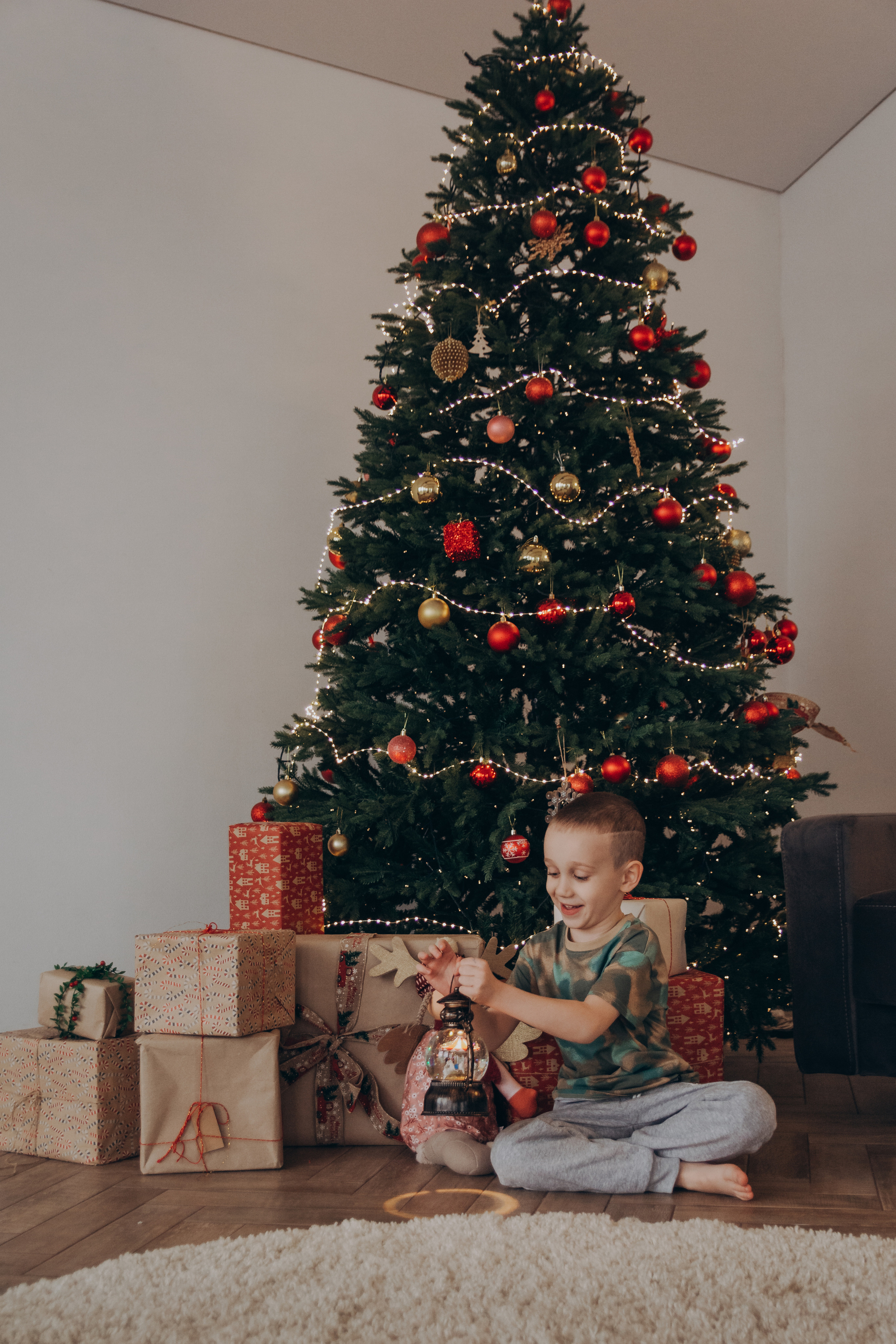 Новогодняя фотосессия Юлия и семья. Семейный и детский фотограф Кущ Наташа