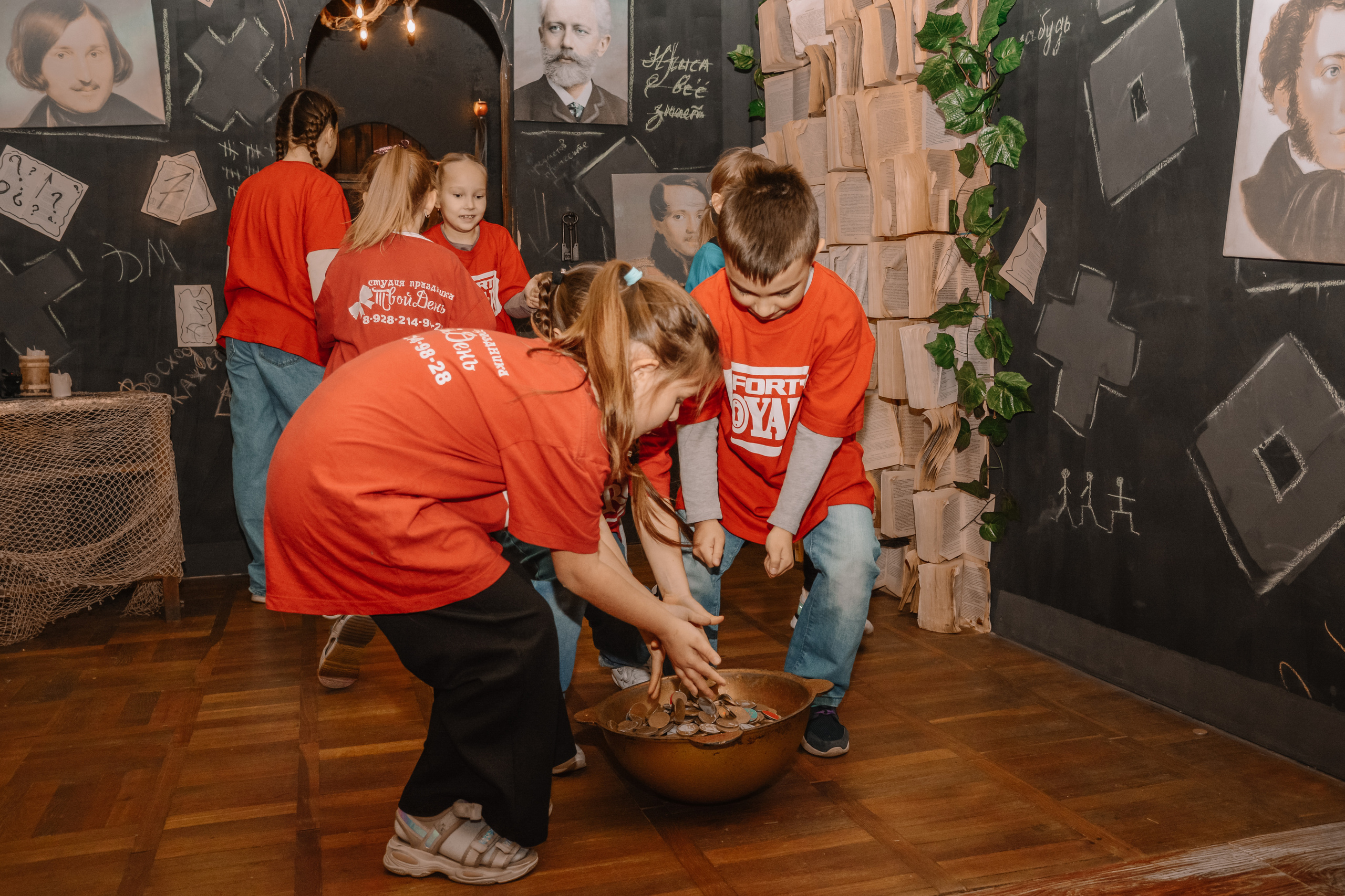 Форт Боярд, детский день Рождения. Семейный и детский фотограф Кущ Наташа