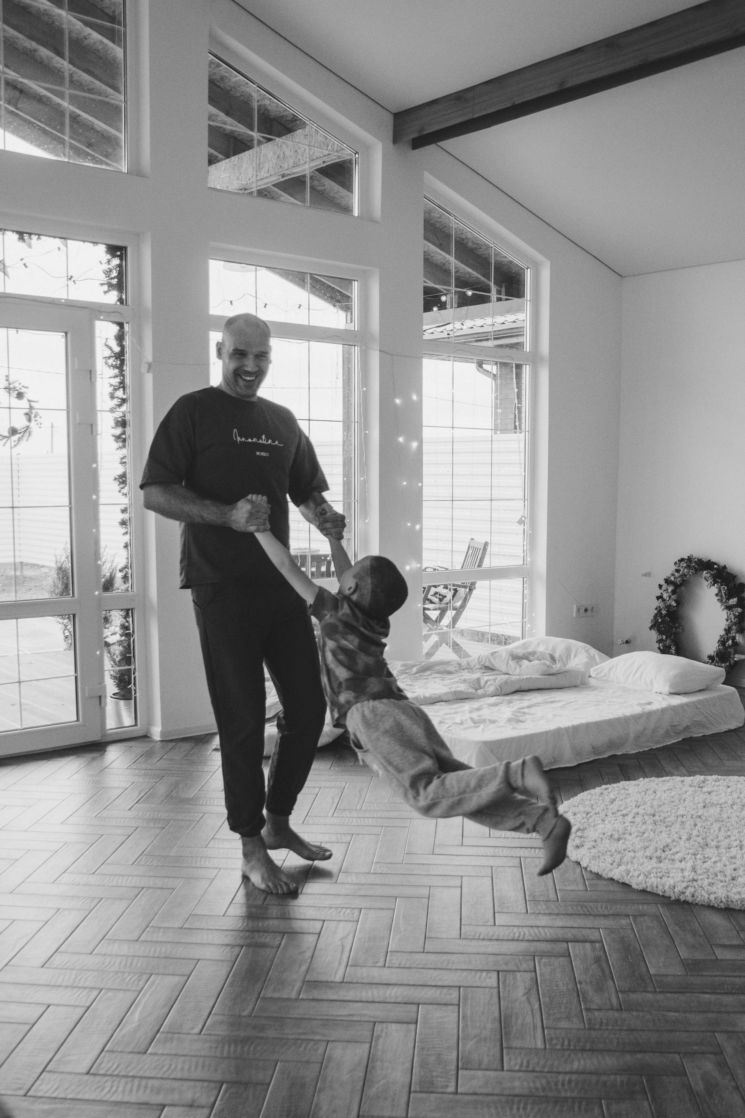 Новогодняя фотосессия Юлия и семья. Семейный и детский фотограф Кущ Наташа