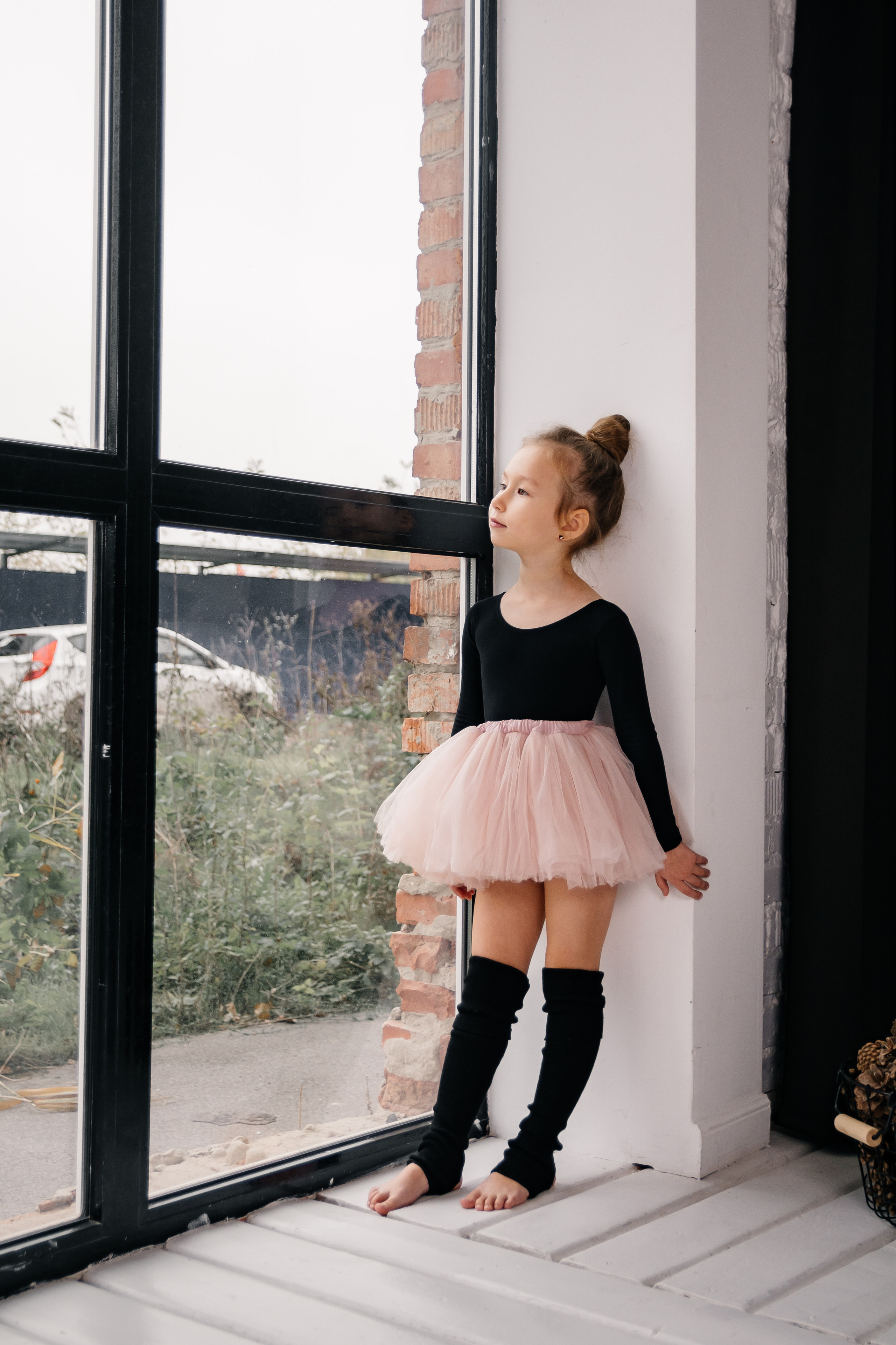 Детская фотосессия Маленькая балерина. Семейный и детский фотограф Кущ Наташа