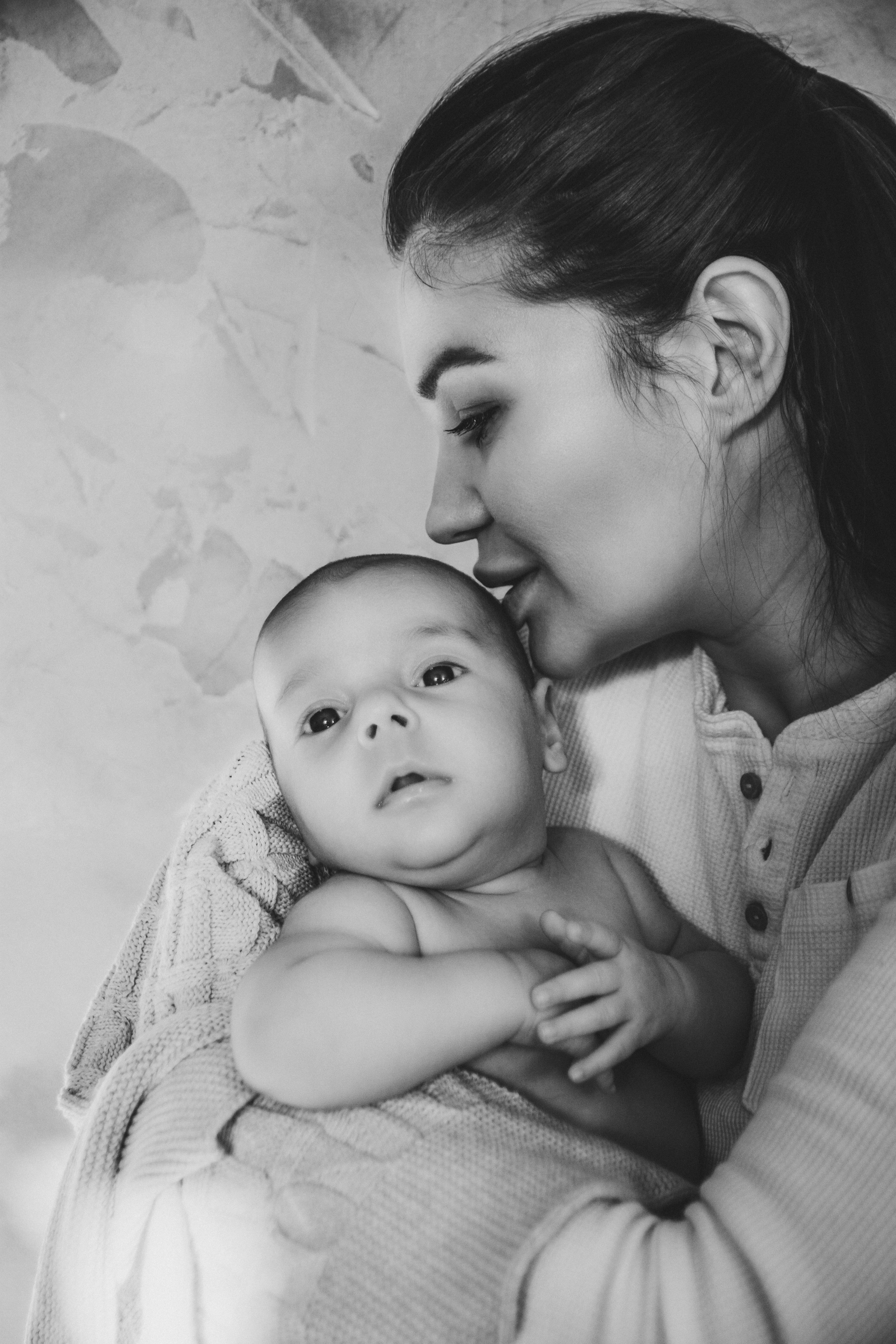 Домашняя фотосессия с новорожденным Тимур. Семейный и детский фотограф Кущ Наташа