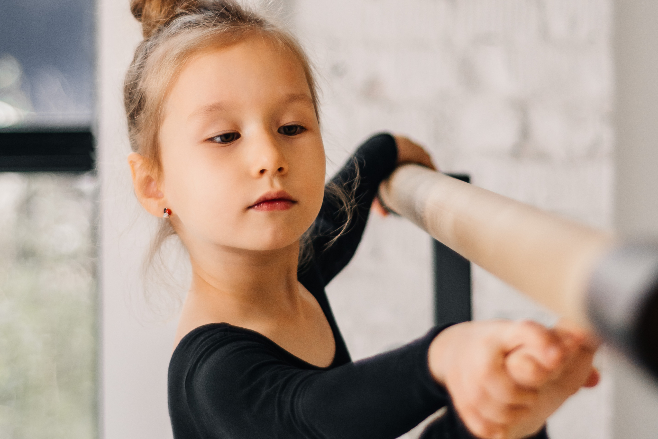 Детская фотосессия Маленькая балерина. Семейный и детский фотограф Кущ Наташа
