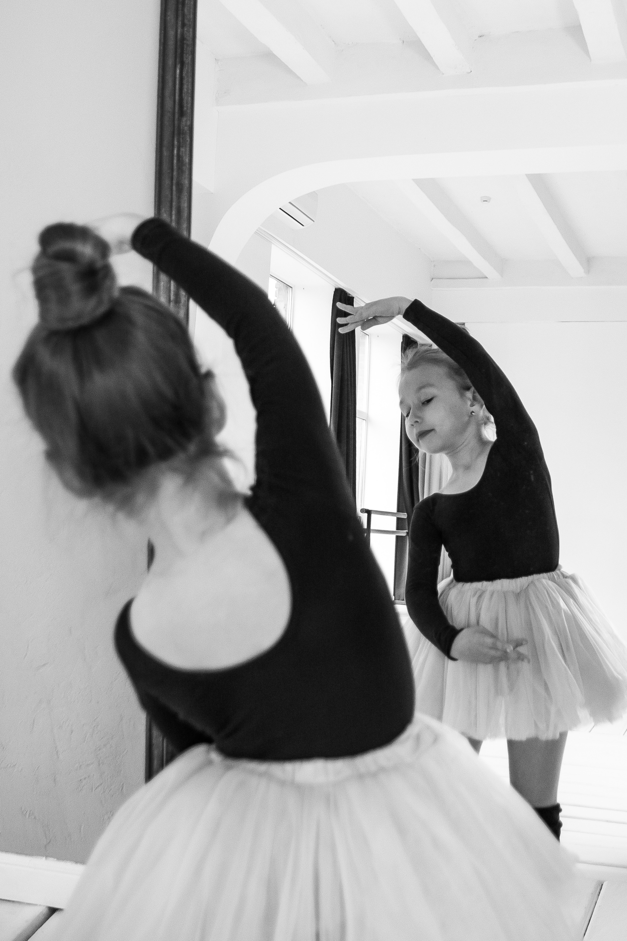 Детская фотосессия Маленькая балерина. Семейный и детский фотограф Кущ Наташа