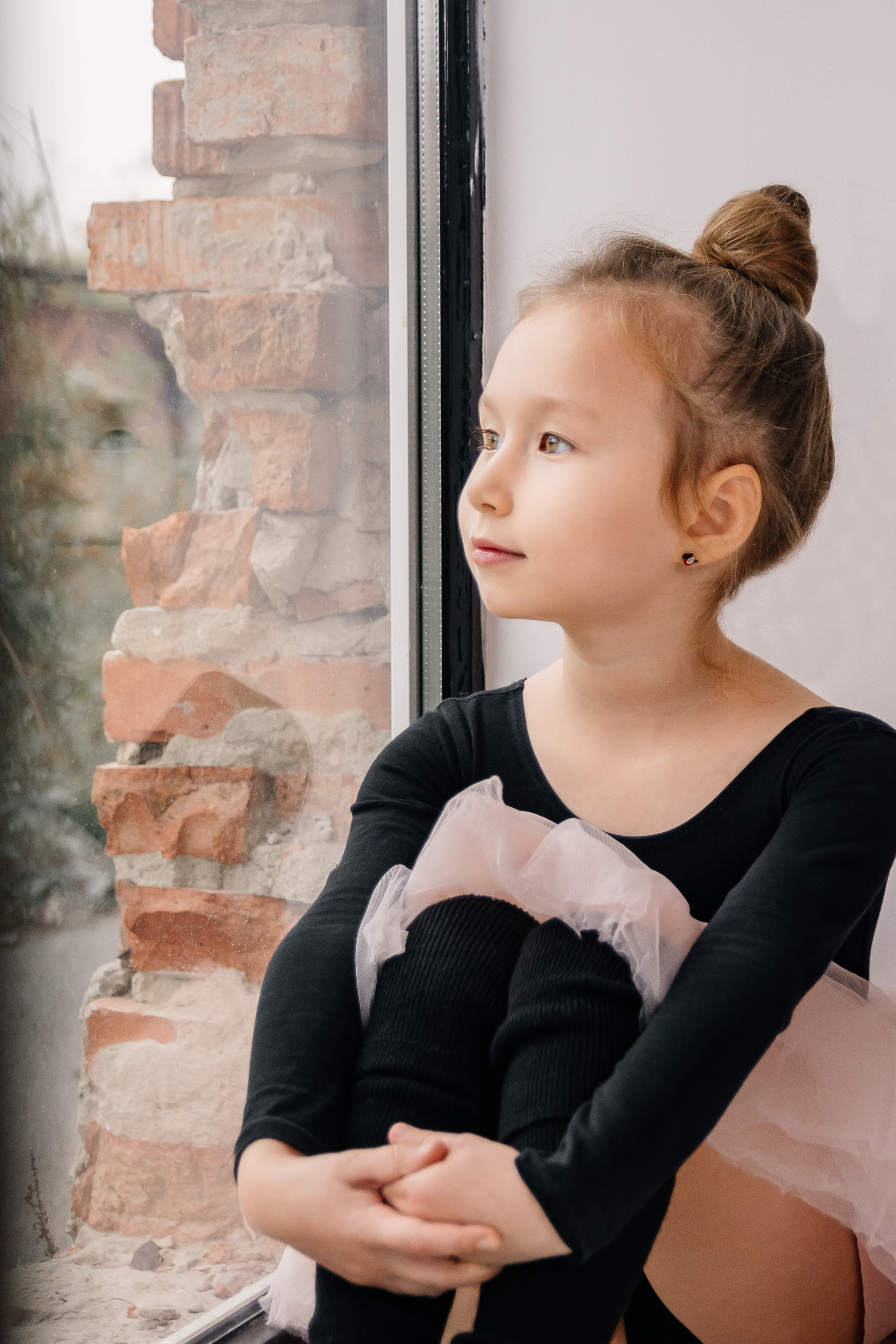 Детская фотосессия Маленькая балерина. Семейный и детский фотограф Кущ Наташа