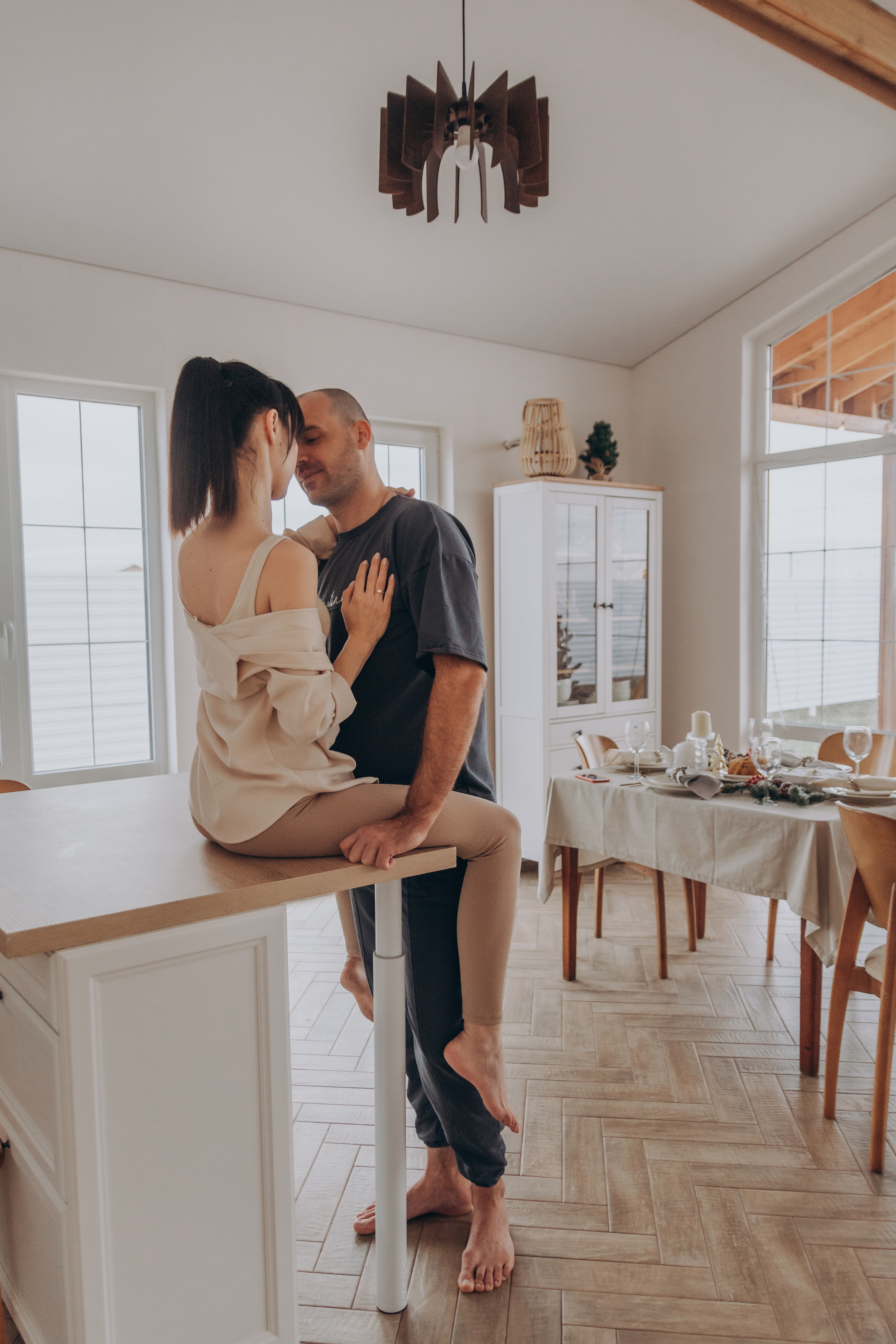 Новогодняя фотосессия Юлия и семья. Семейный и детский фотограф Кущ Наташа