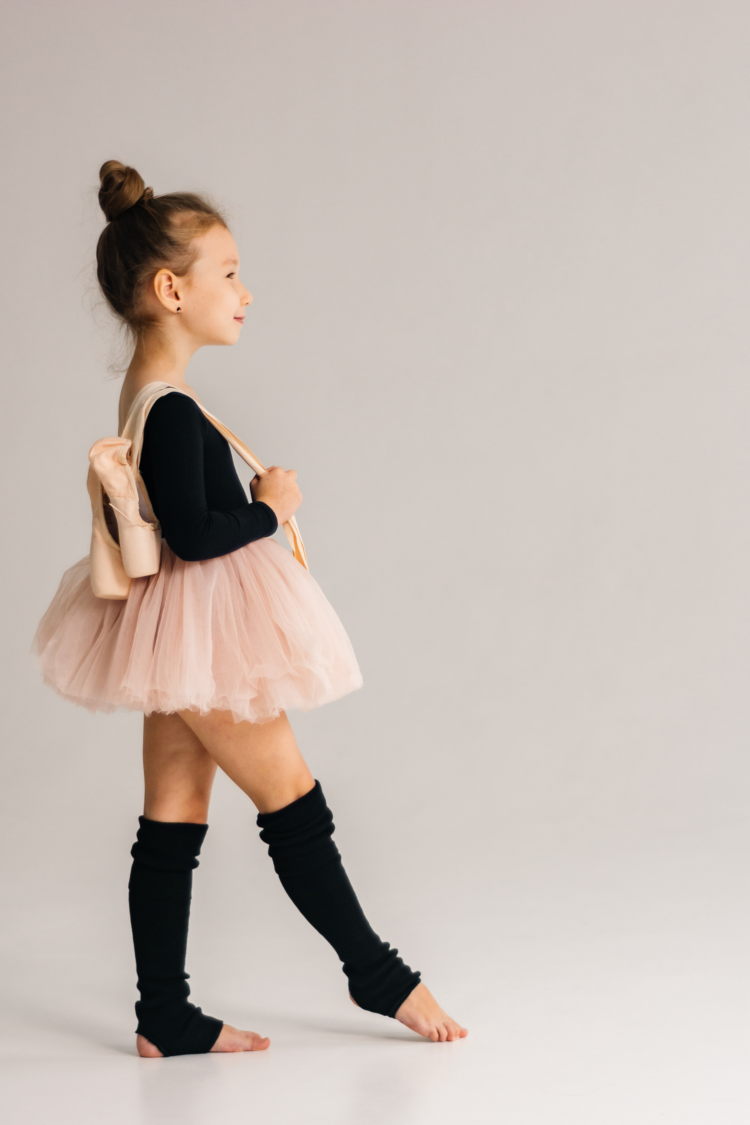 Детская фотосессия Маленькая балерина. Семейный и детский фотограф Кущ Наташа