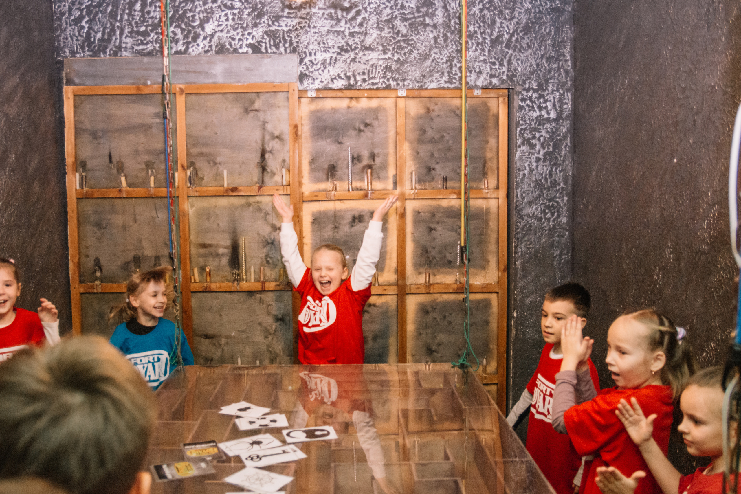 Форт Боярд, детский день Рождения. Семейный и детский фотограф Кущ Наташа