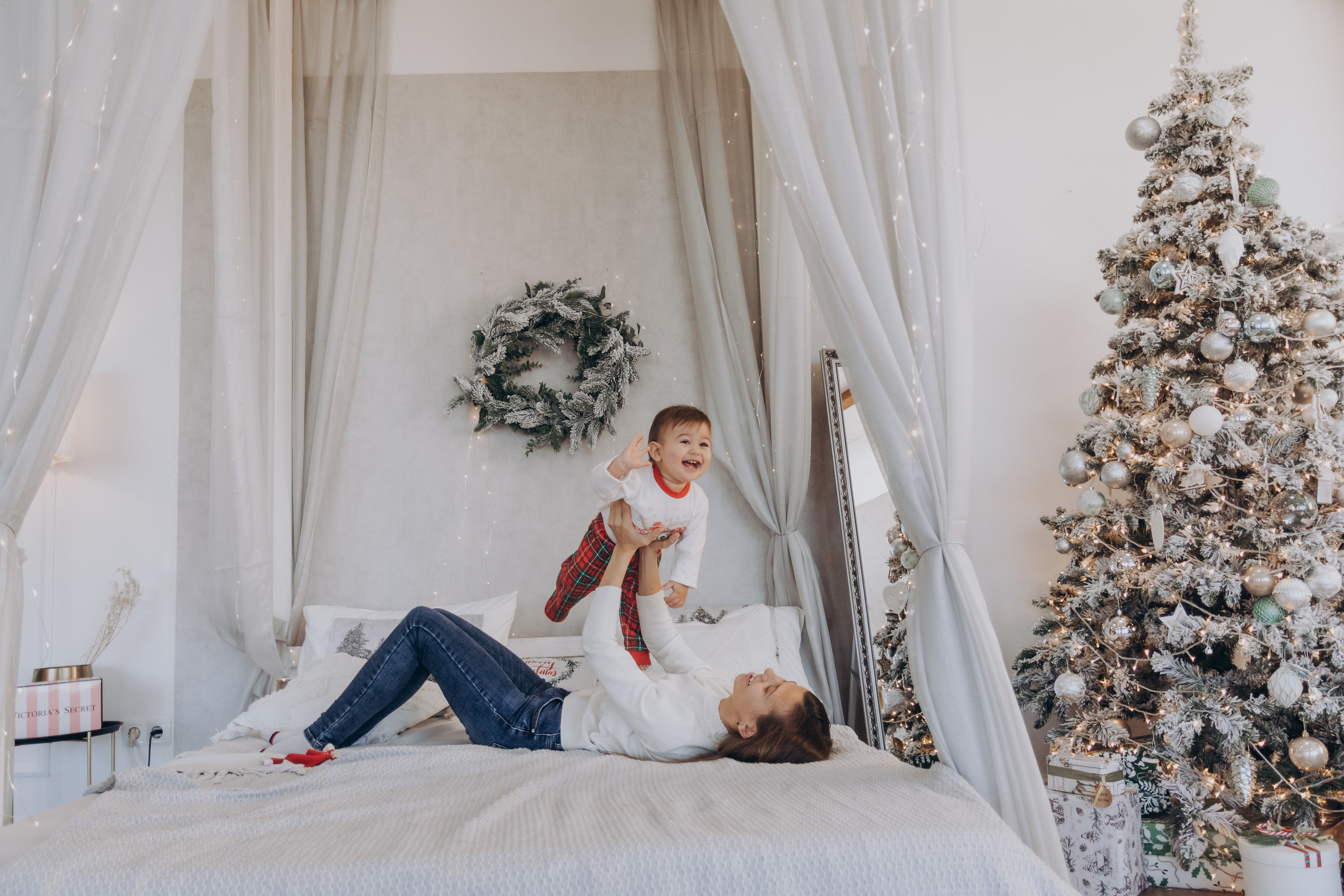 Новогодняя семейная история Даши. Семейный и детский фотограф Кущ Наташа