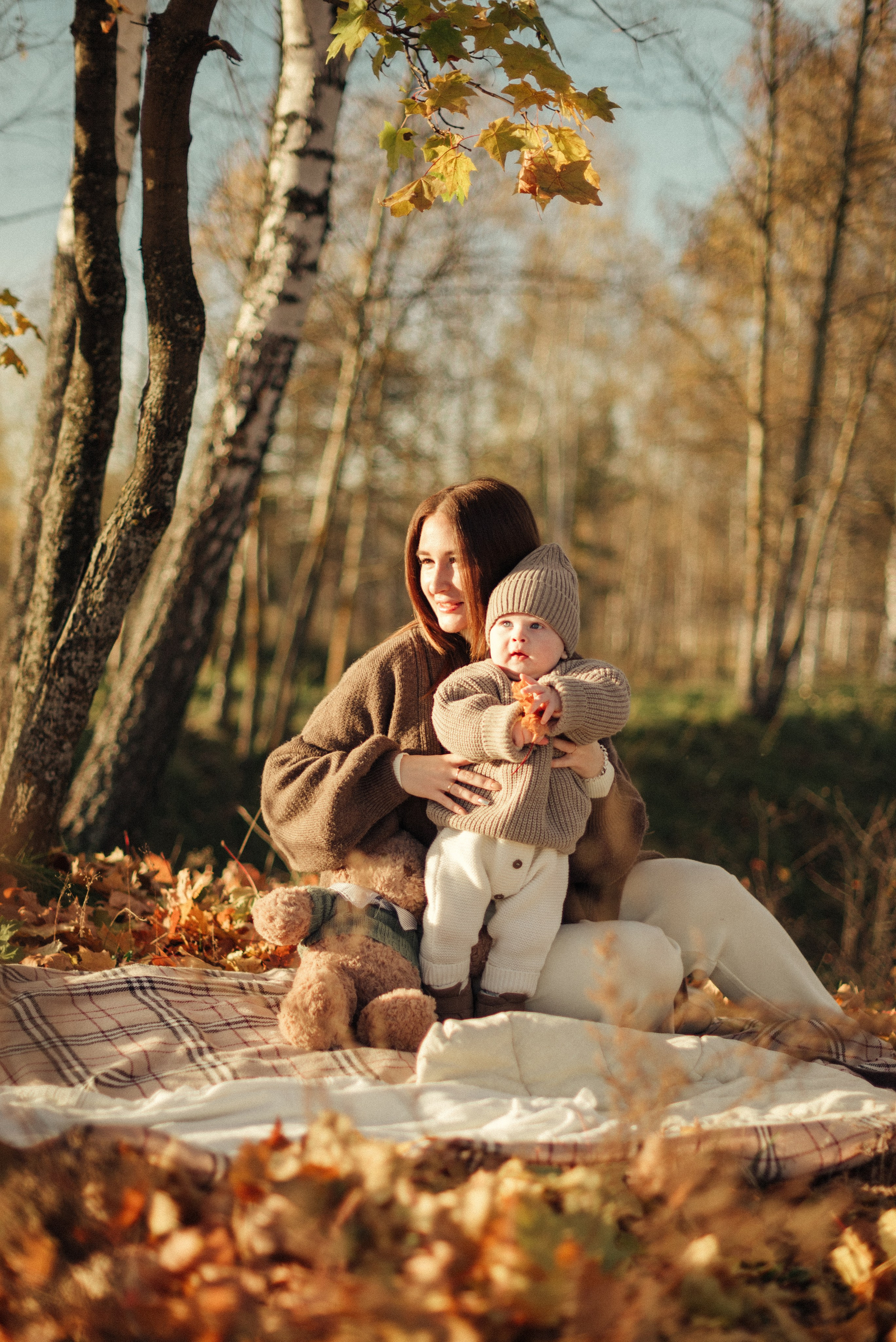 Мамочки осенью. Семейный и детский фотограф в Щелково Алена Дробот
