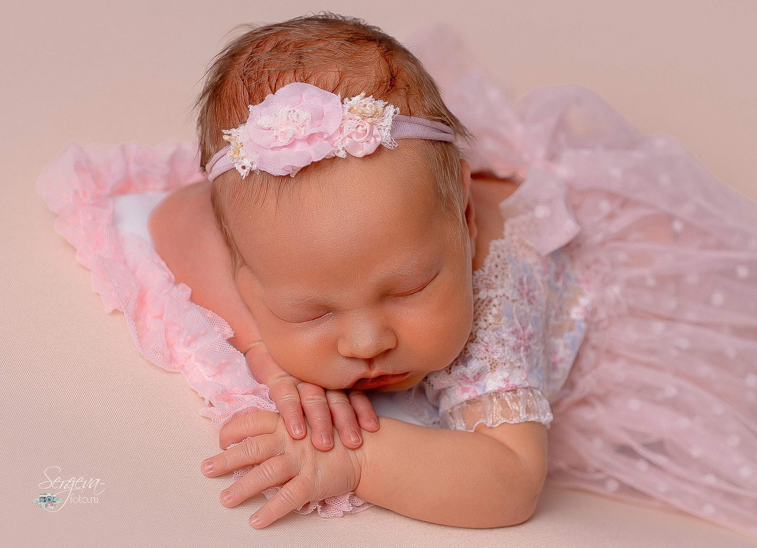 Софья 7 дней. Фотограф новорожденных в Нижнем Новгороде Сергеева Оксана