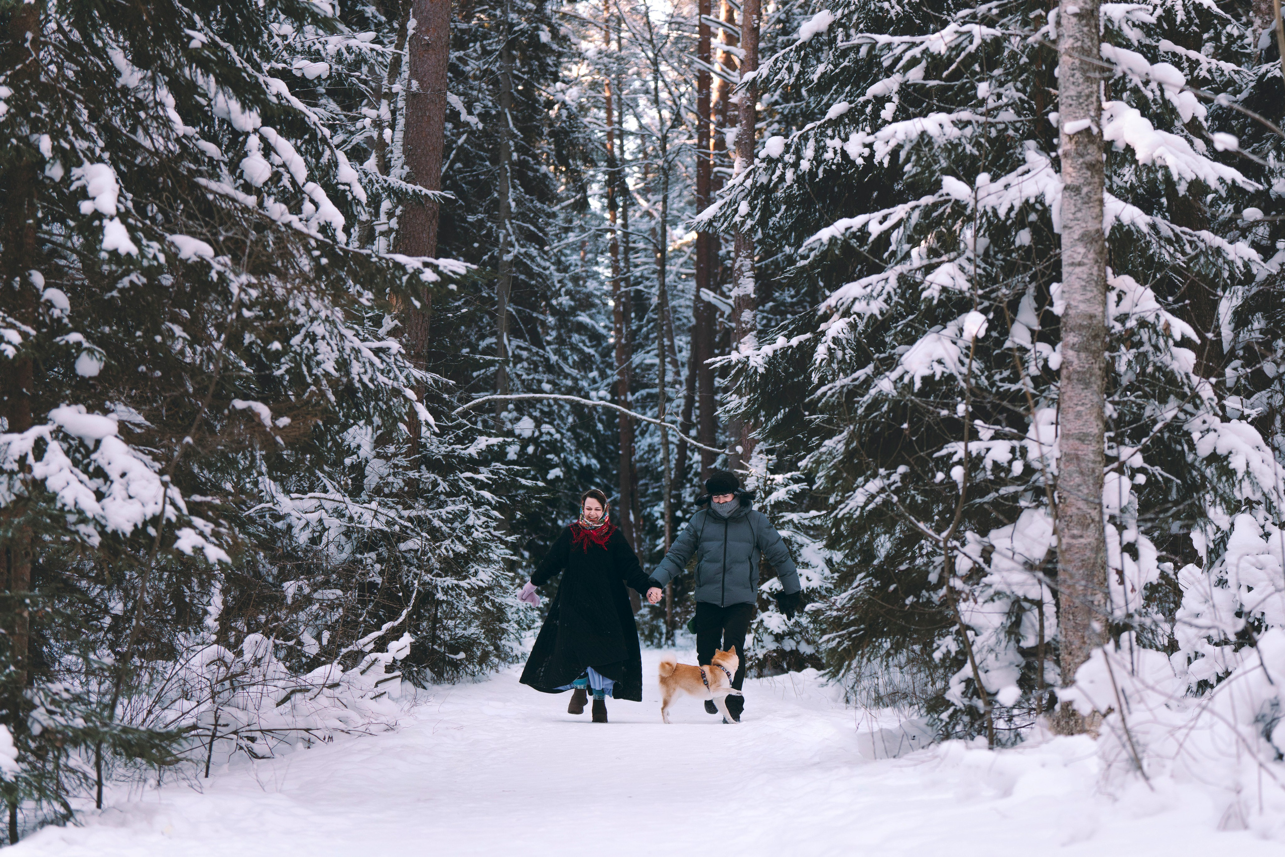 Каори, Анна и Антон. Фотограф анималист в Спб недорого Олеся Майорова