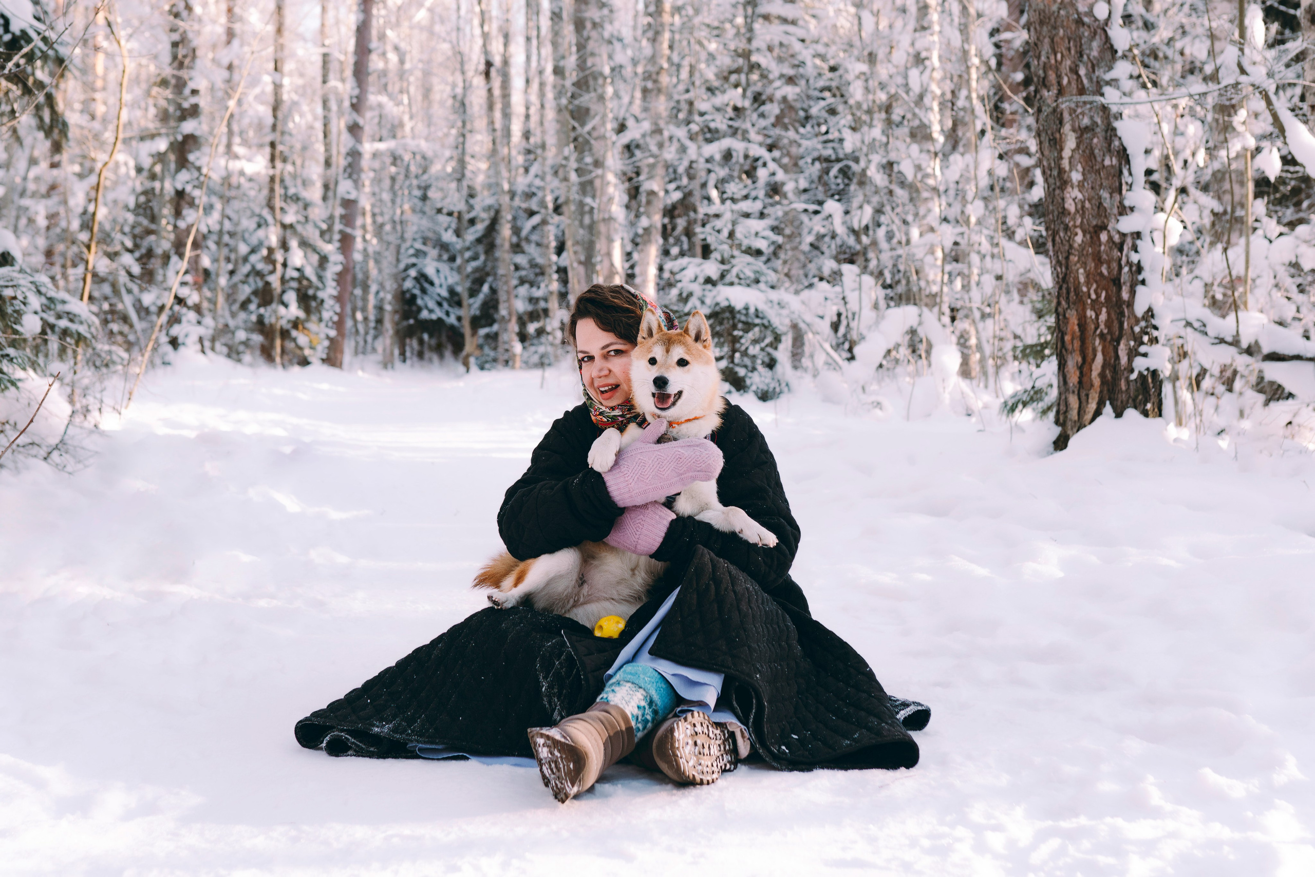 Каори, Анна и Антон. Фотограф анималист в Спб недорого Олеся Майорова