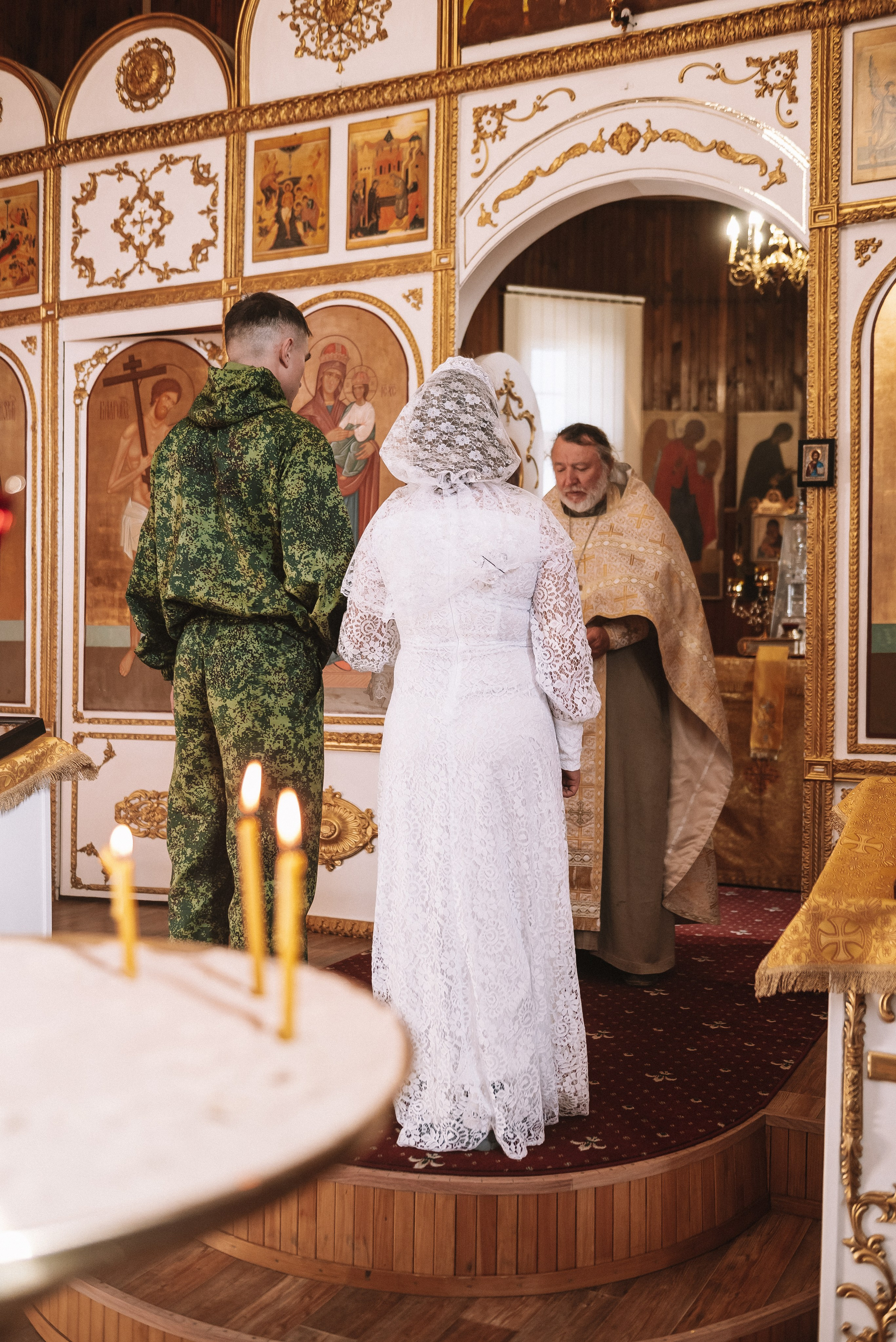 Венчание в храме Иоанна Кронштадтского. Свадебный и семейный фотограф в Волгограде Олеся Лисицкая