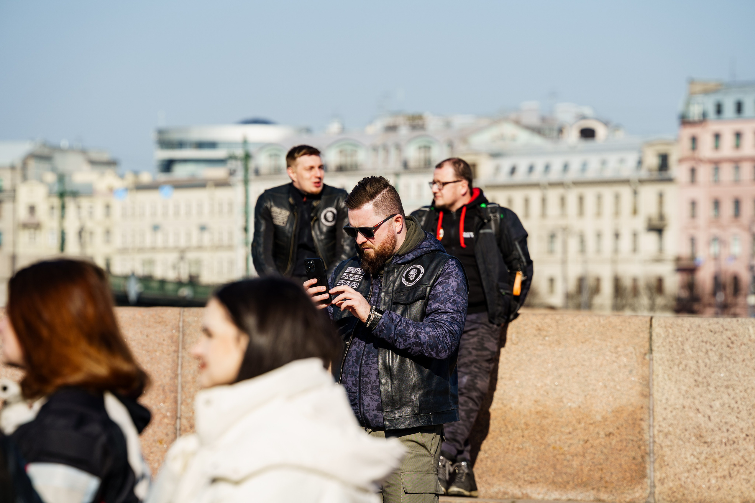 Прохват мотоклуба Norman Riders ч.1. Концертный и репортажный фотограф в Санкт-Петербурге Слава Пахомов