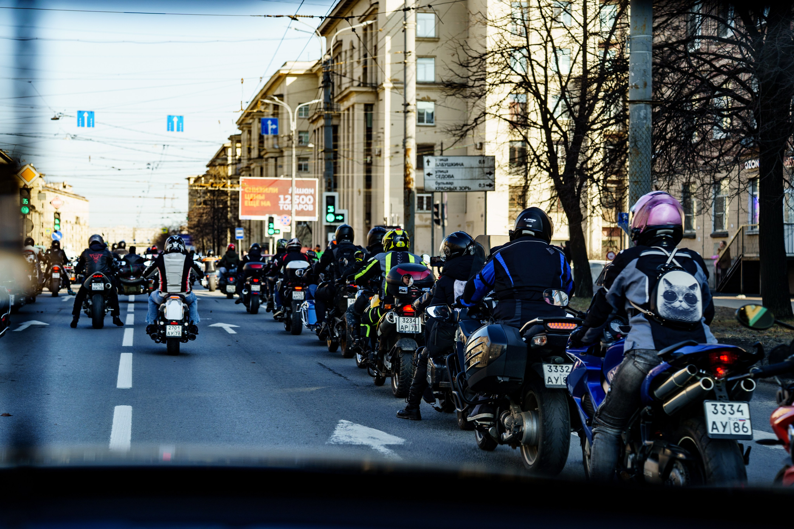 Прохват мотоклуба Norman Riders ч.1. Концертный и репортажный фотограф в Санкт-Петербурге Слава Пахомов