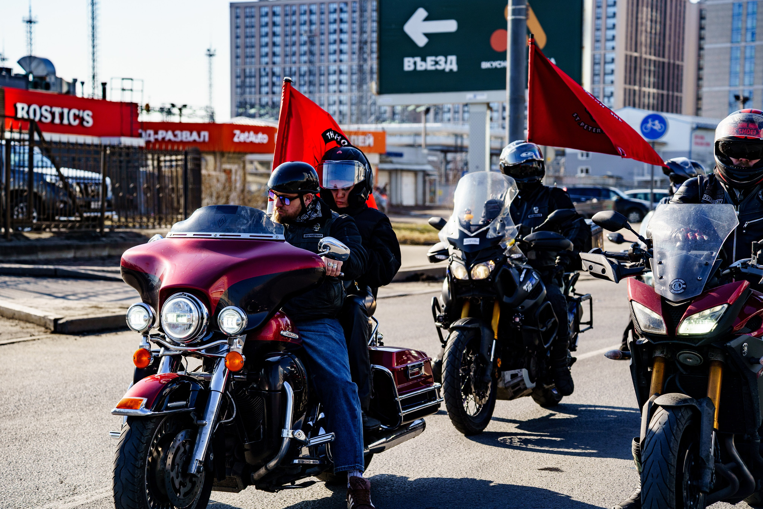 Прохват мотоклуба Norman Riders ч.1. Концертный и репортажный фотограф в Санкт-Петербурге Слава Пахомов