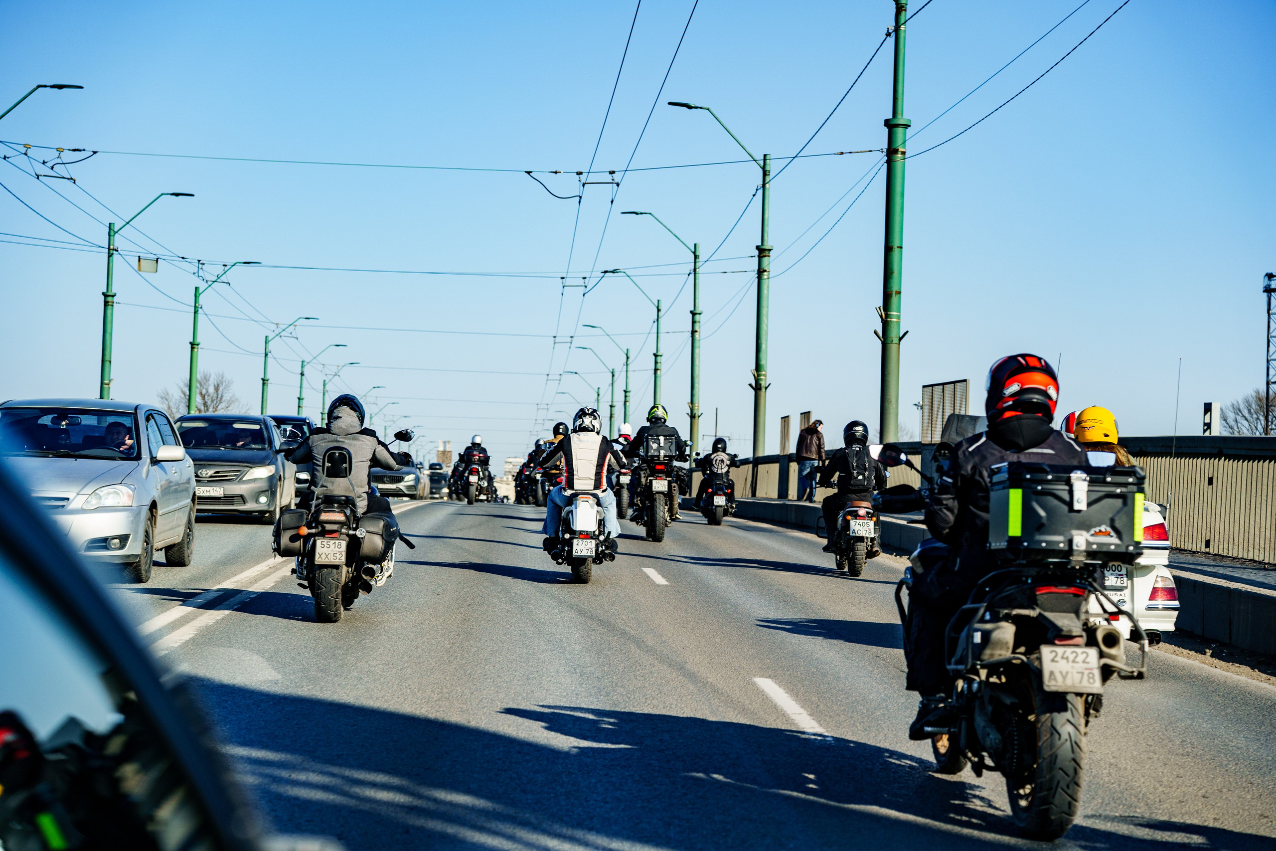 Прохват мотоклуба Norman Riders ч.1. Концертный и репортажный фотограф в Санкт-Петербурге Слава Пахомов