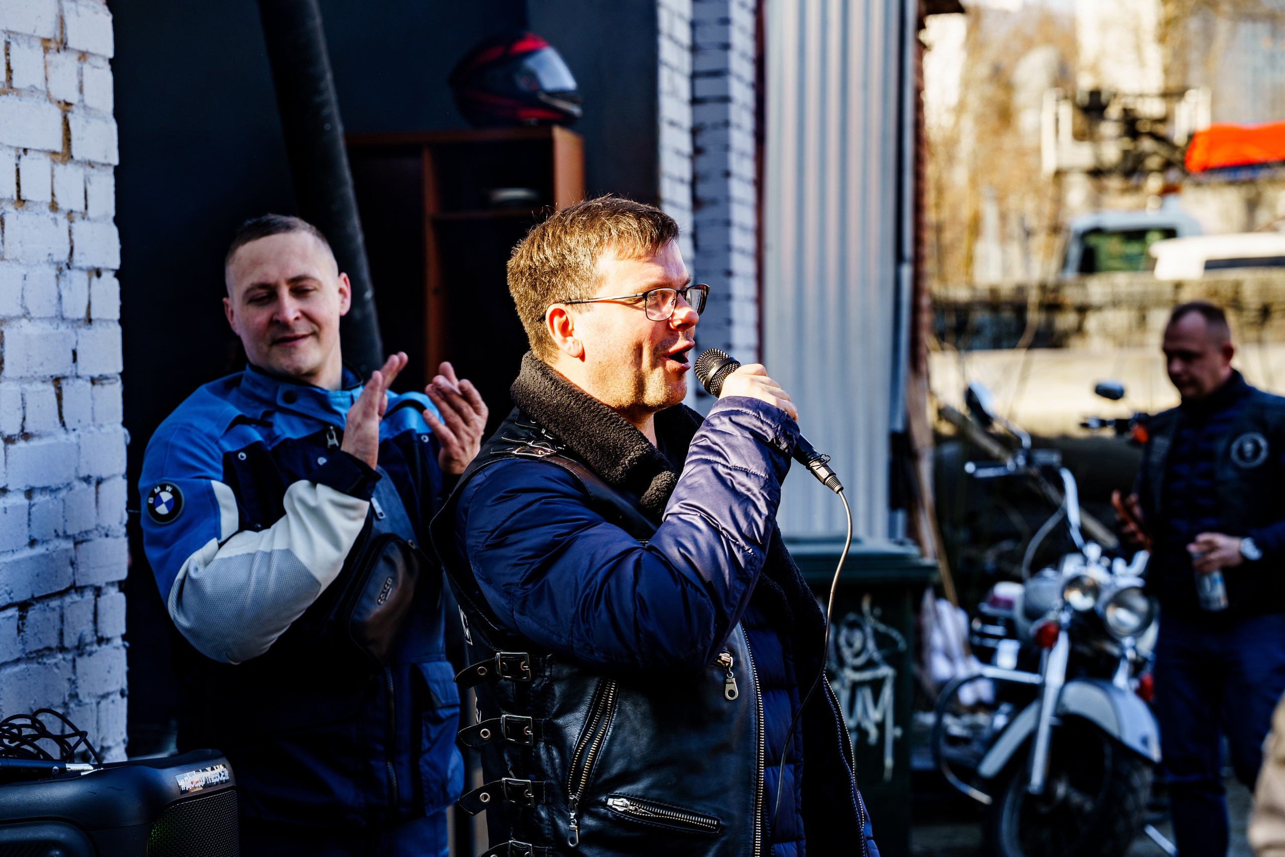 Прохват мотоклуба Norman Riders ч.2. Концертный и репортажный фотограф в Санкт-Петербурге Слава Пахомов