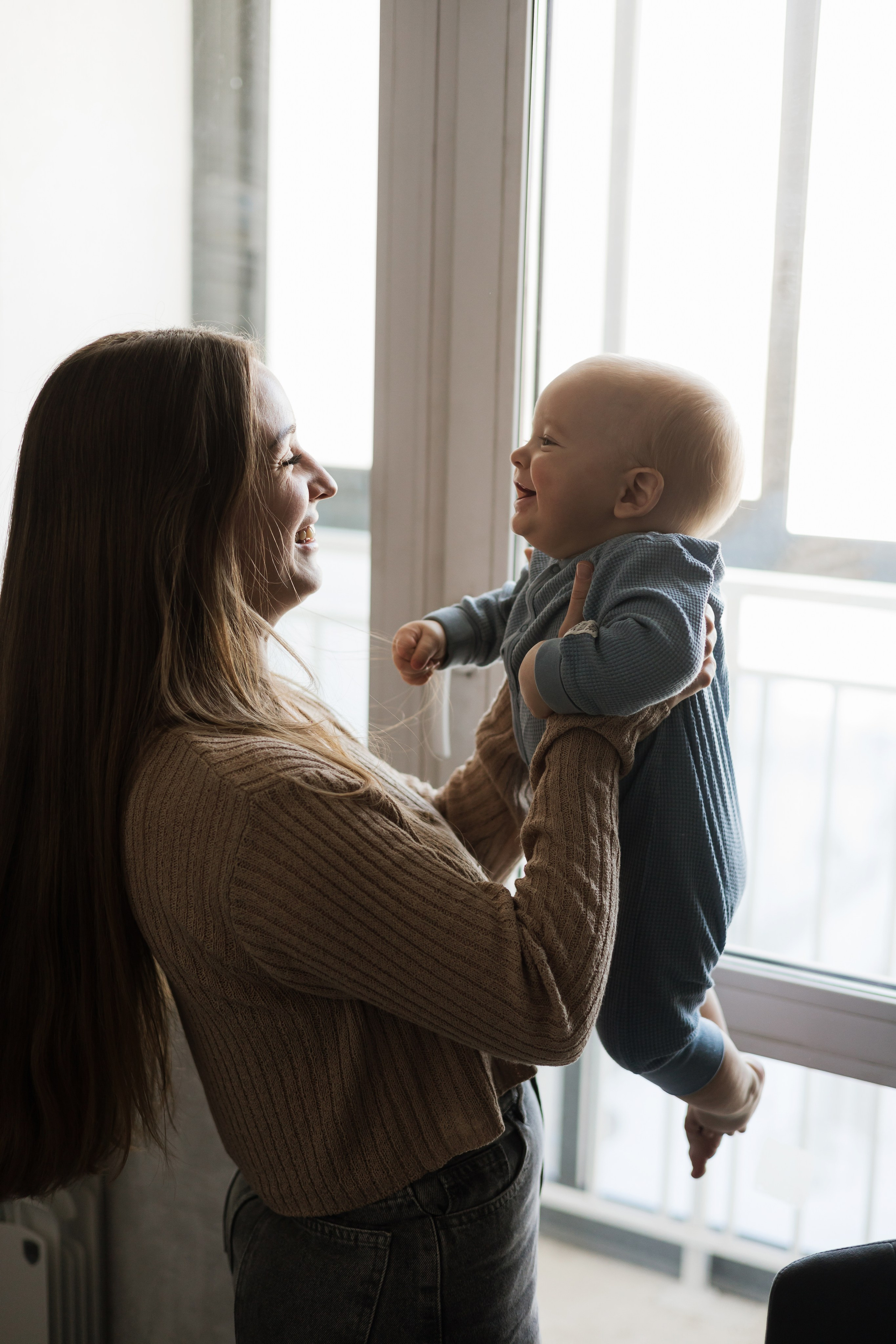 Тимоша с мамой и бабушкой. Фотограф в Кемерово Миллер Анна