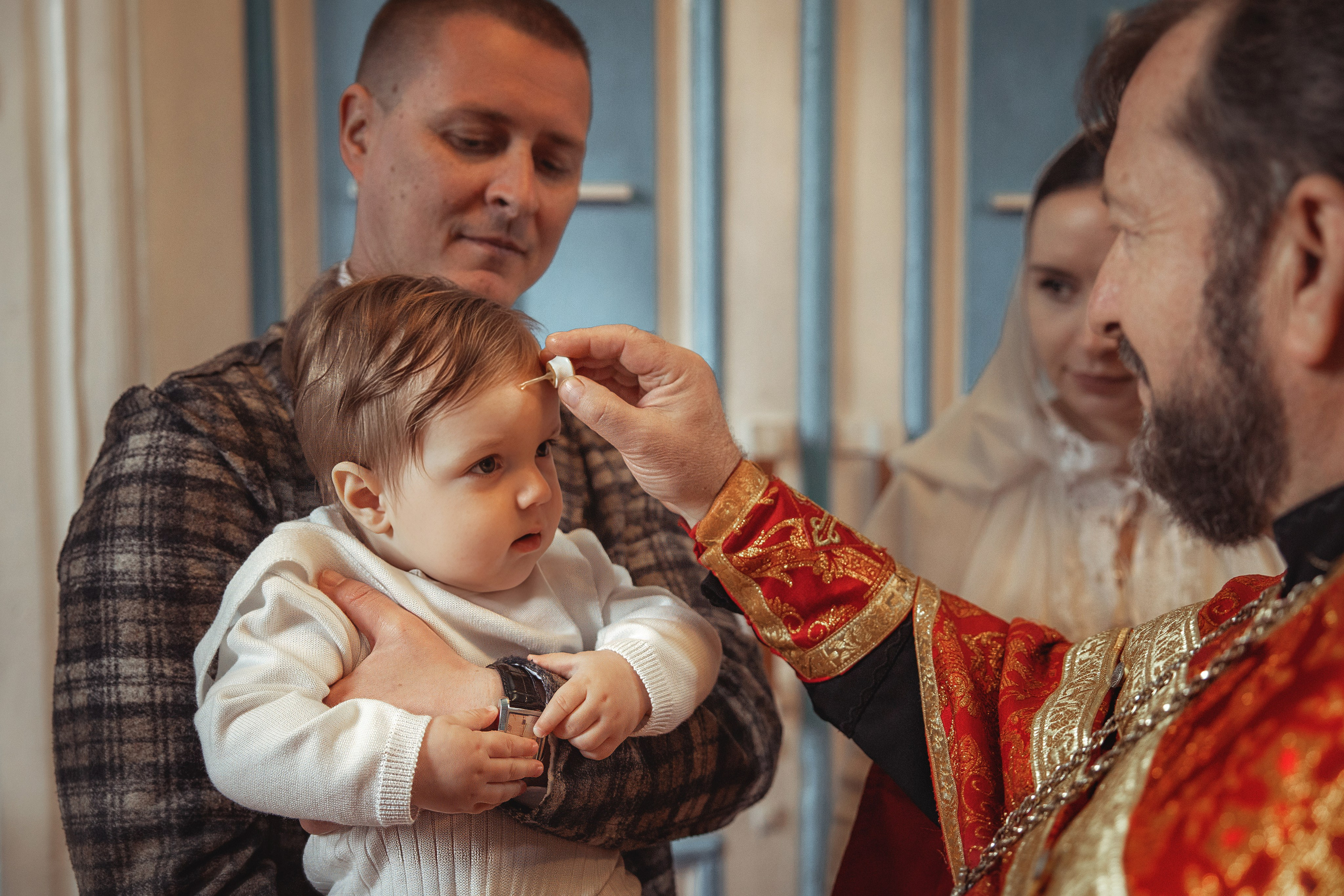 Таинство Крещения Александра. Церковь иконы Божией Матери «Всех скорбящих Радость». Фотограф на Крещение и Венчание Краснодарский край — Гранкина Юлия