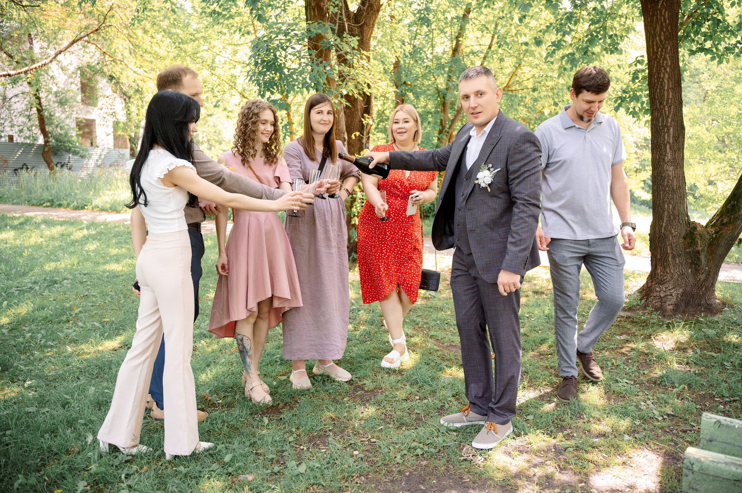 Свадьба Сергея и Елизавета. Семейный, свадебный, школьный фотограф в Железногорске Целуев Андрей