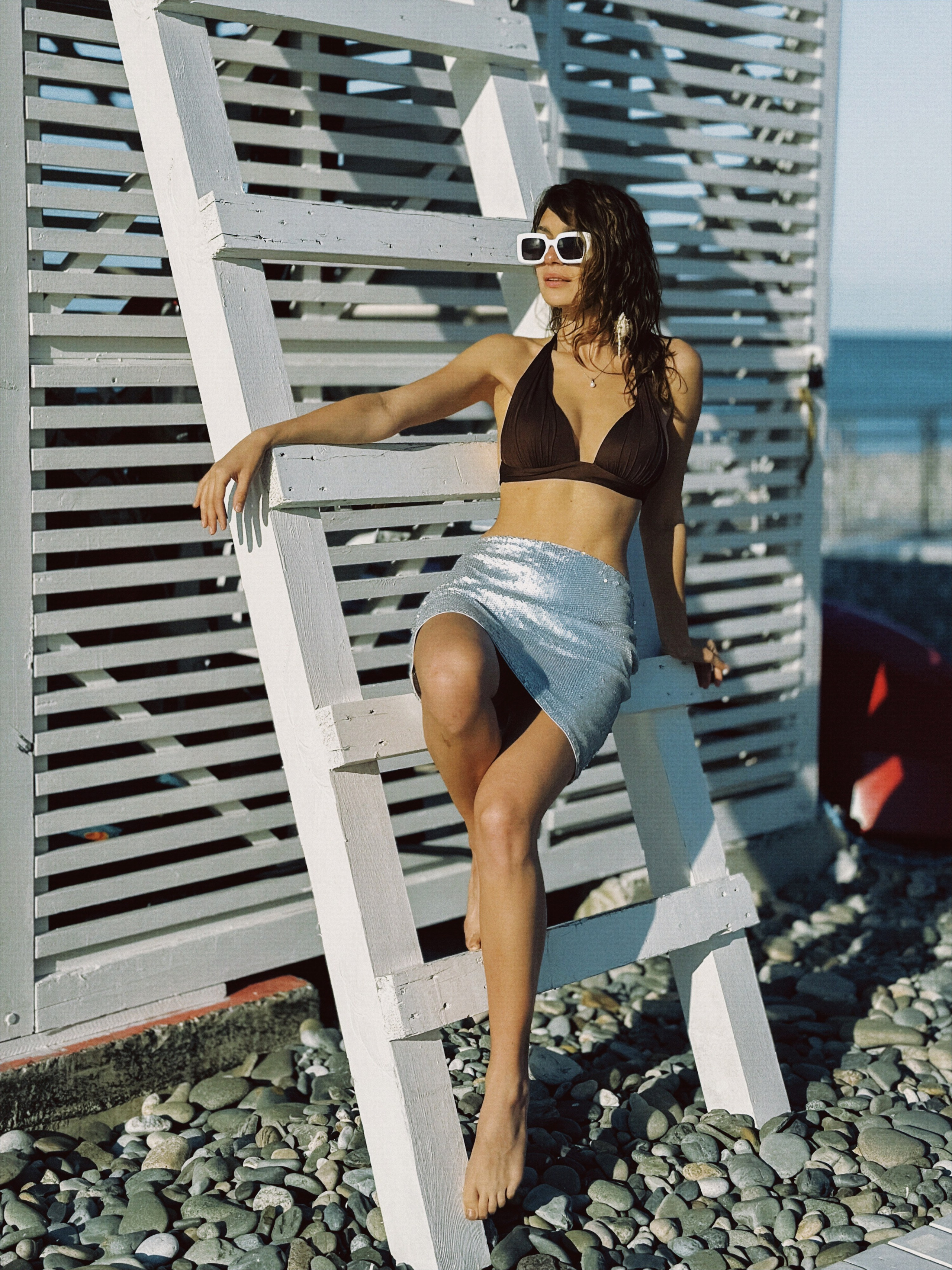 Retro summer beach. Чувственный мобильный фотограф в Казани и Сочи Дьяченко Дарья