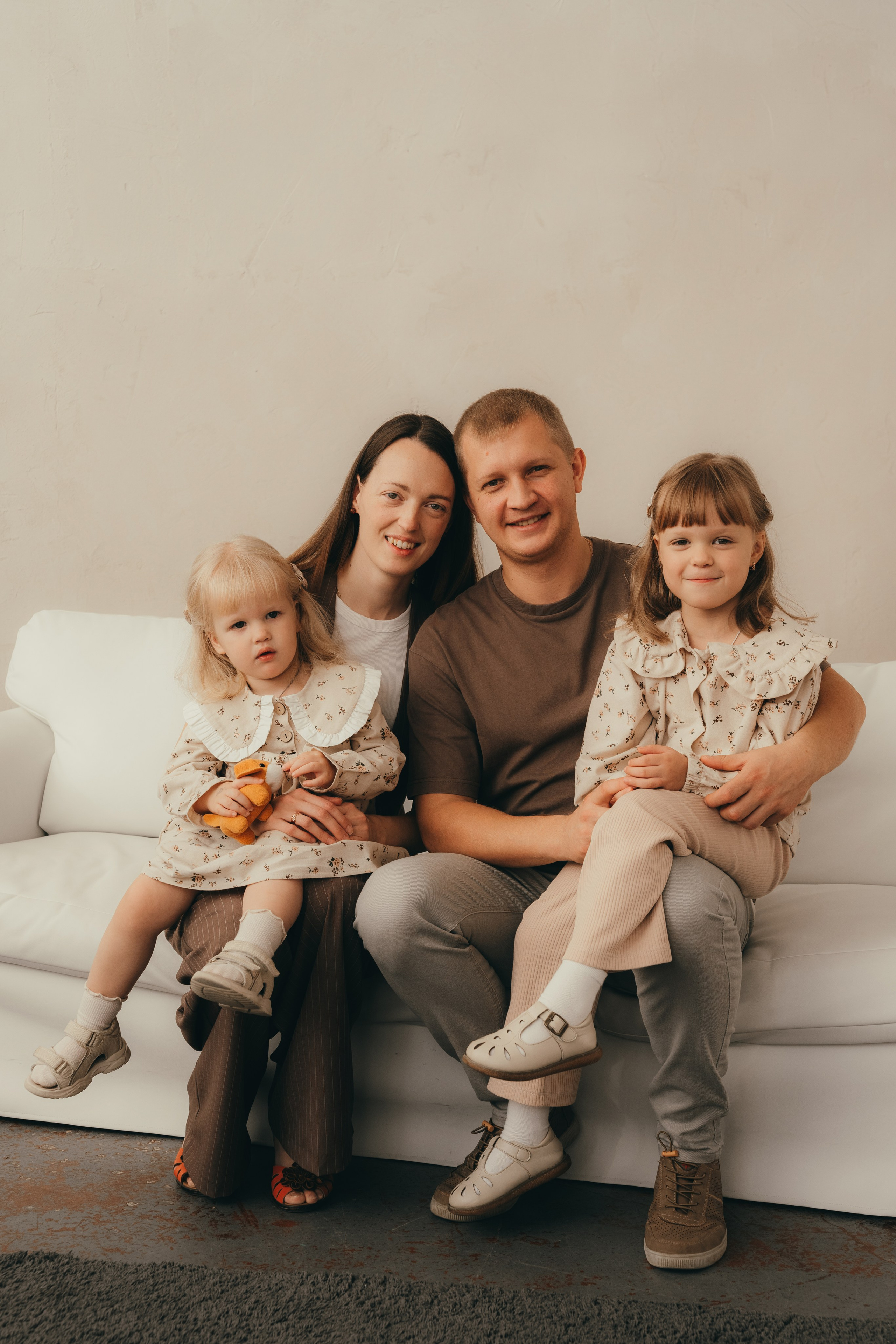Большая семья. Семейный фотограф • Домашние съемки в Нижнем Новгороде