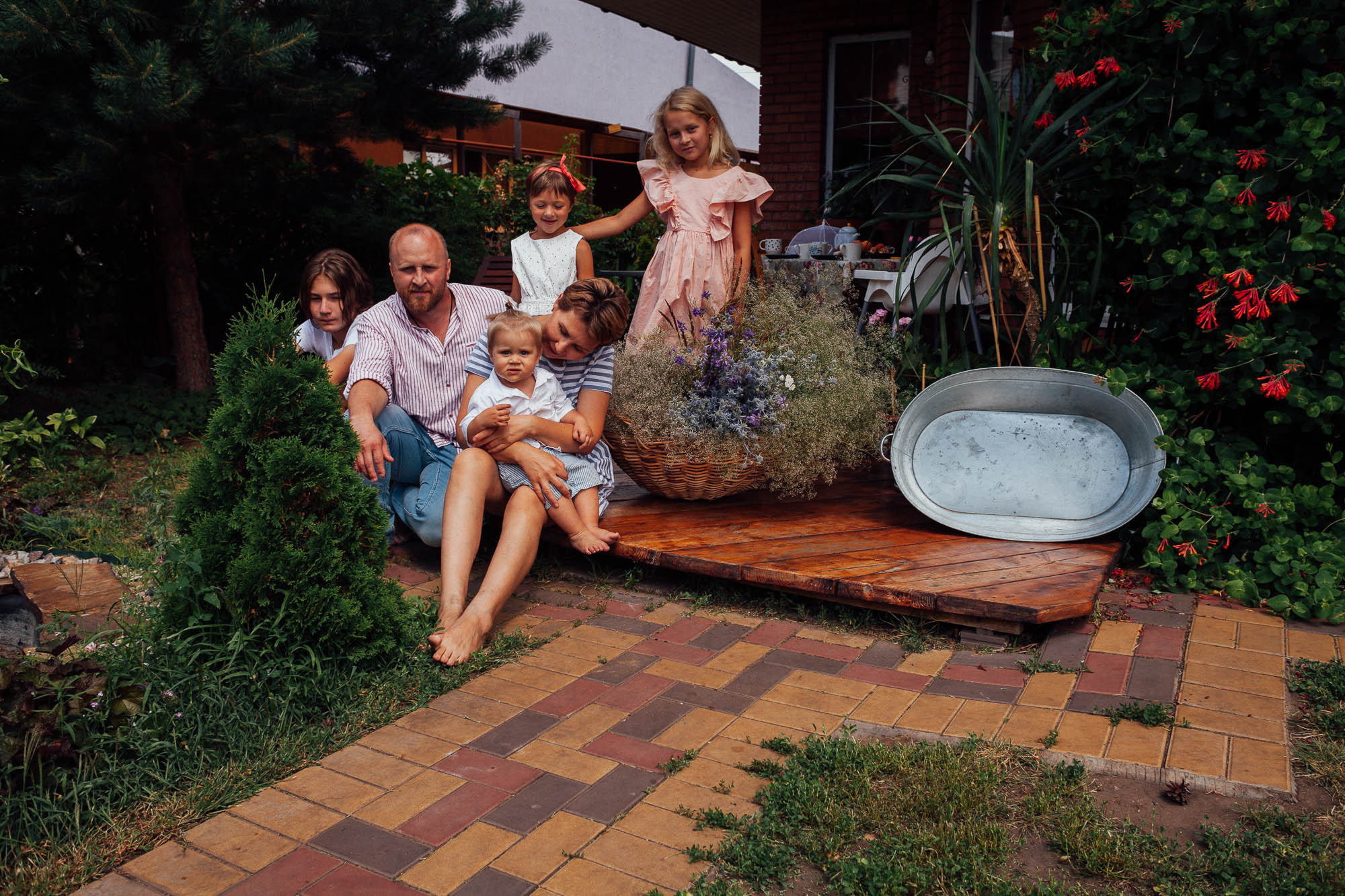 Обед на свежем воздухе. Семейный и свадебный фотограф в Москве Жнякина Юлия