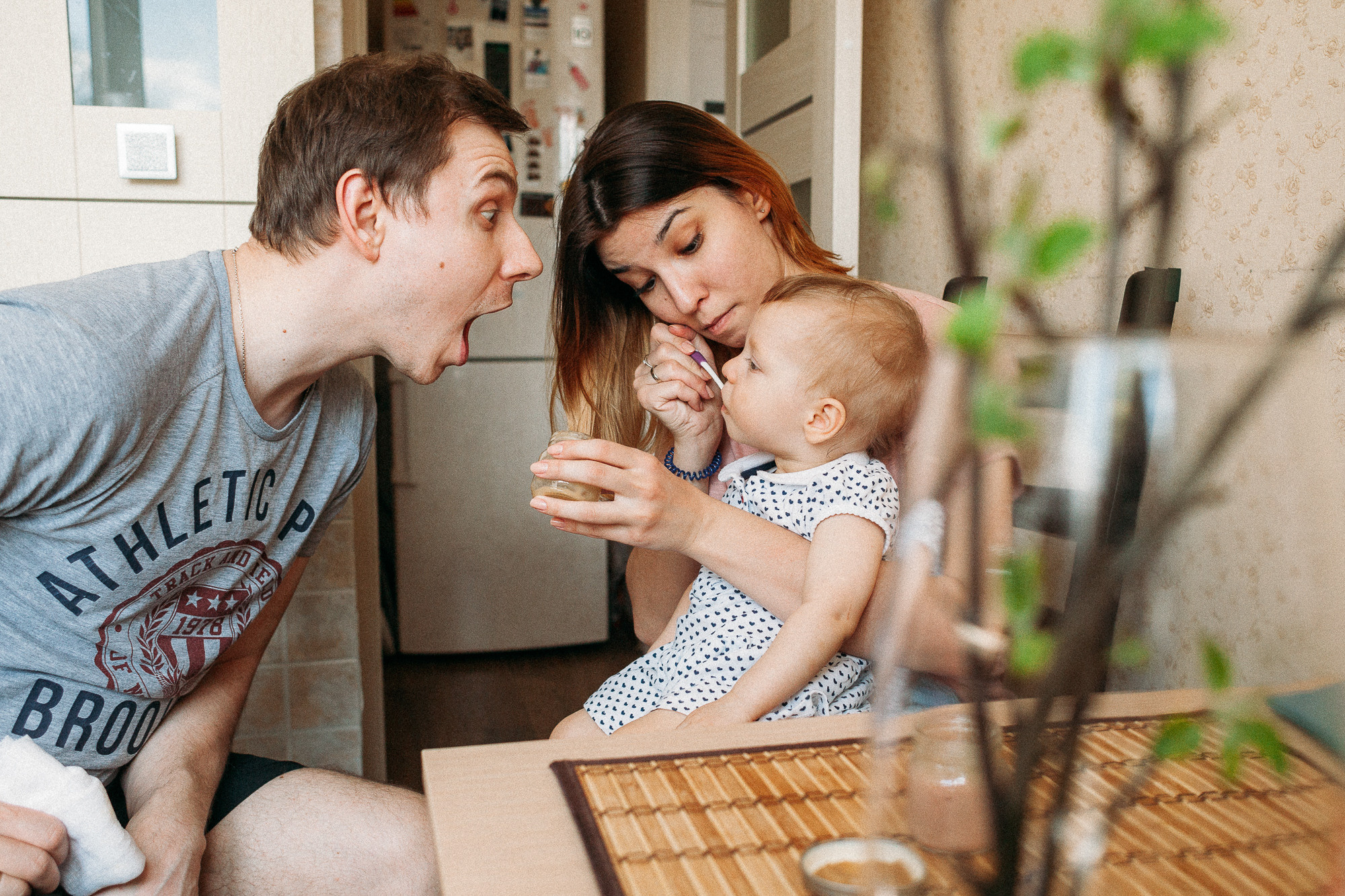 История о первой ложке. Семейный и свадебный фотограф в Москве Жнякина Юлия