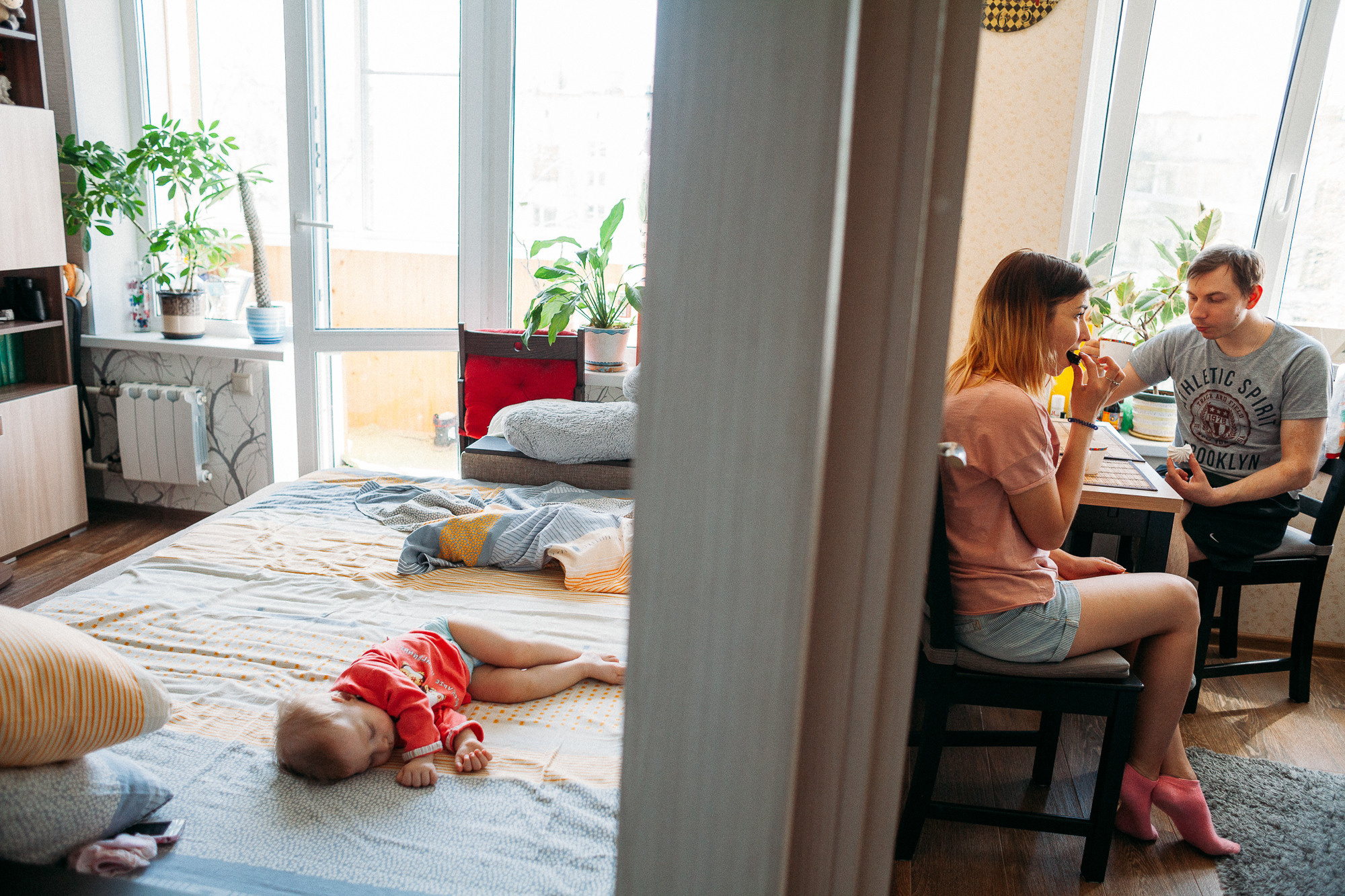 История о первой ложке. Семейный и свадебный фотограф в Москве Жнякина Юлия