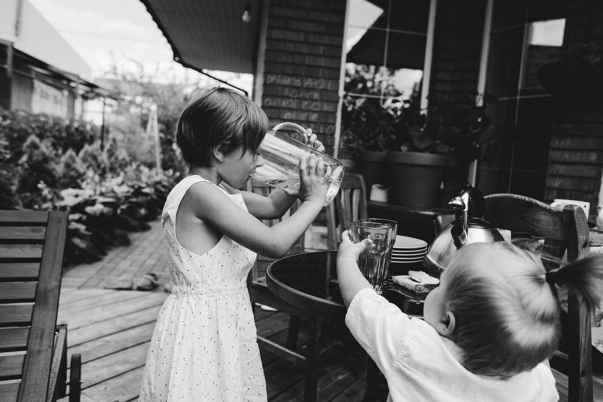 Обед на свежем воздухе. Семейный и свадебный фотограф в Москве Жнякина Юлия