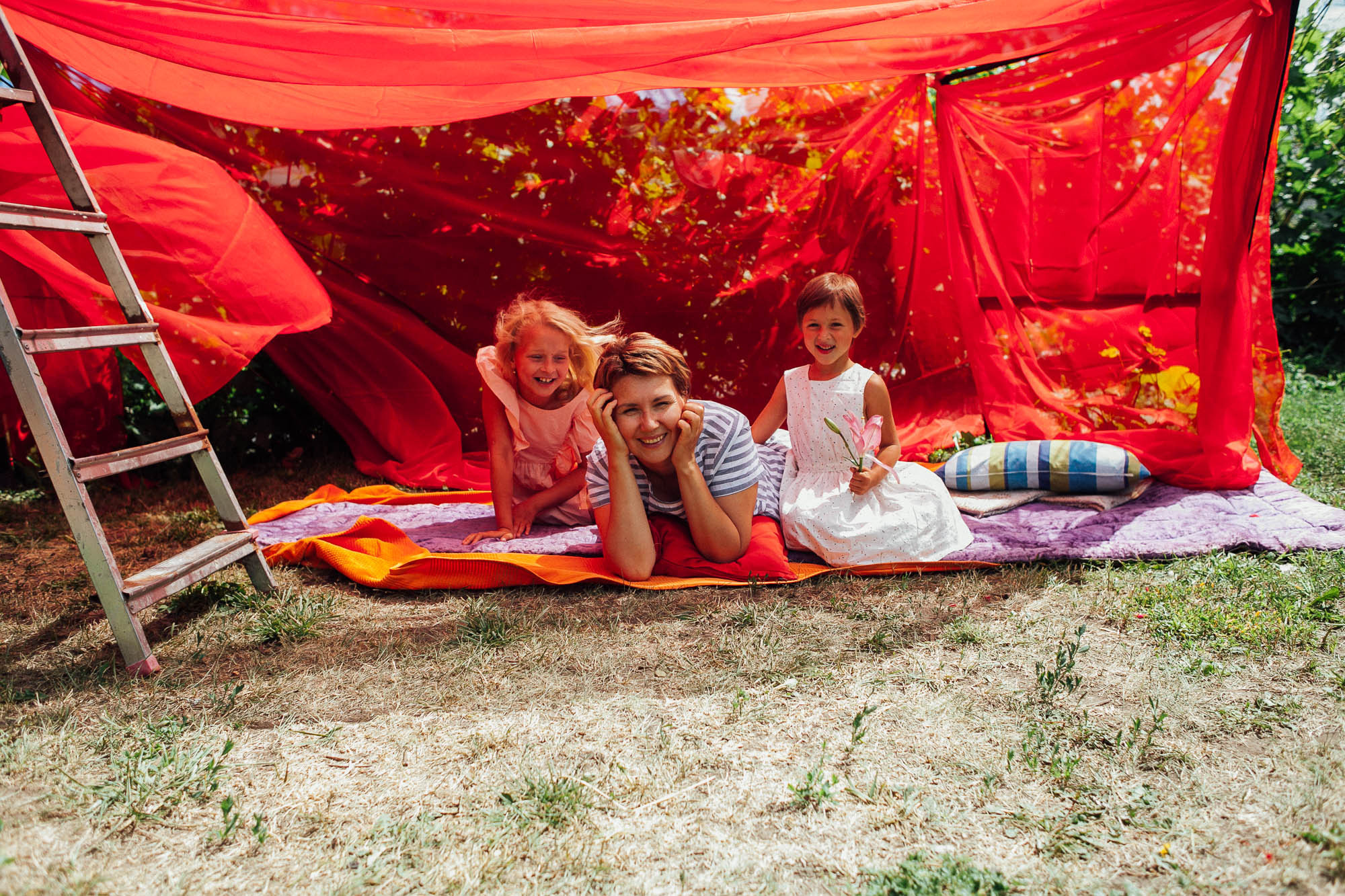 Обед на свежем воздухе. Семейный и свадебный фотограф в Москве Жнякина Юлия