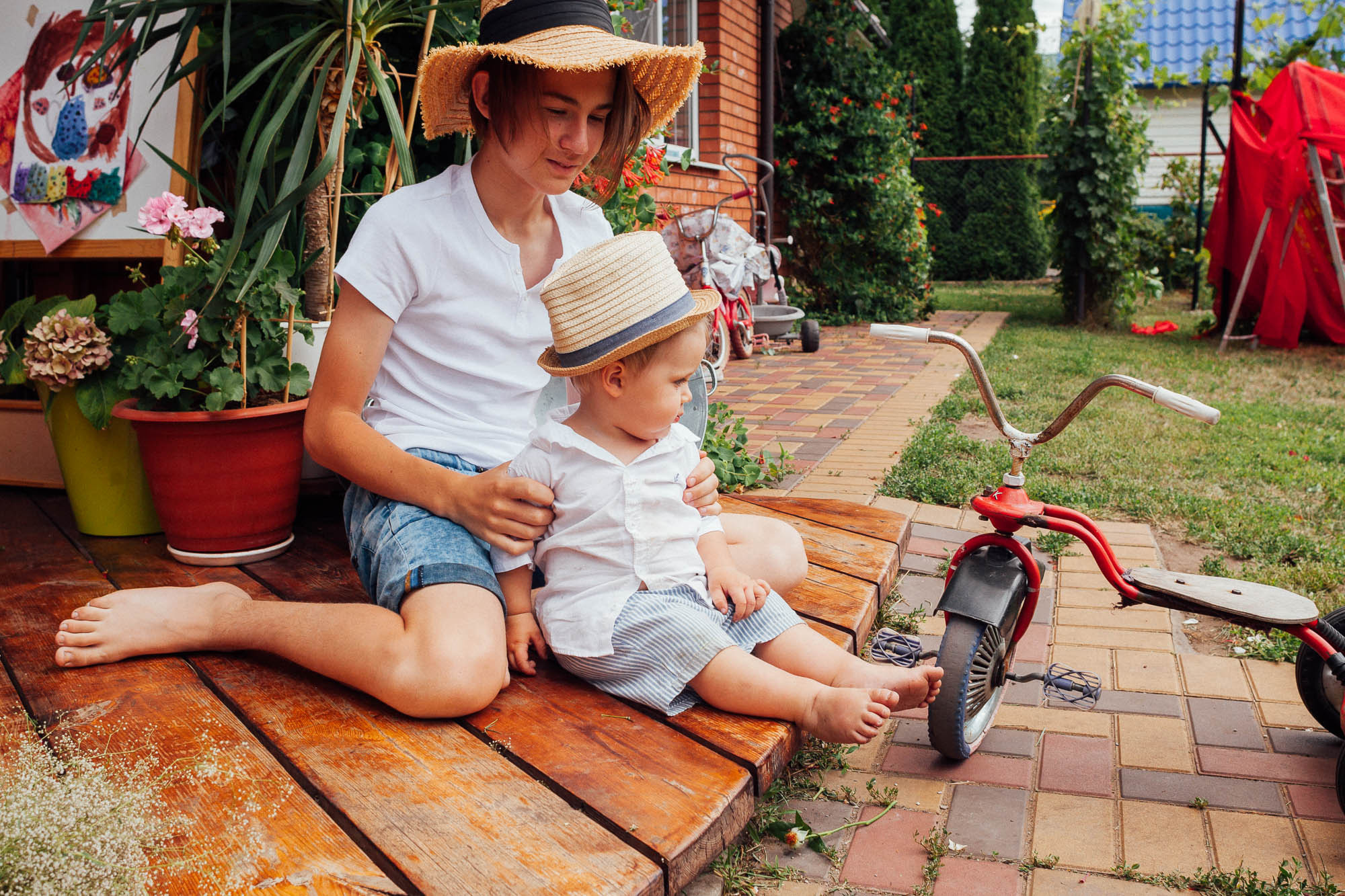 Обед на свежем воздухе. Семейный и свадебный фотограф в Москве Жнякина Юлия