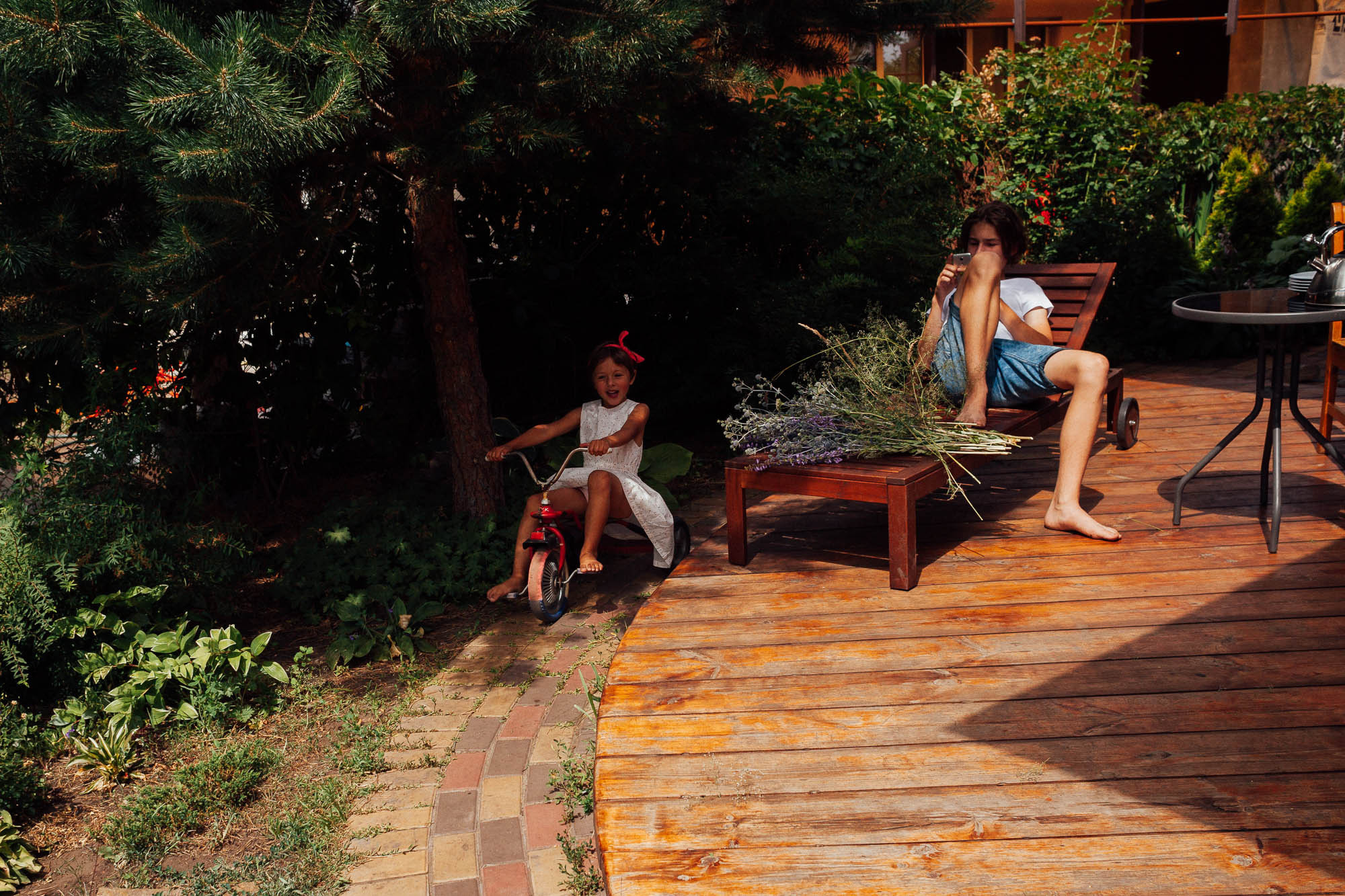 Обед на свежем воздухе. Семейный и свадебный фотограф в Москве Жнякина Юлия