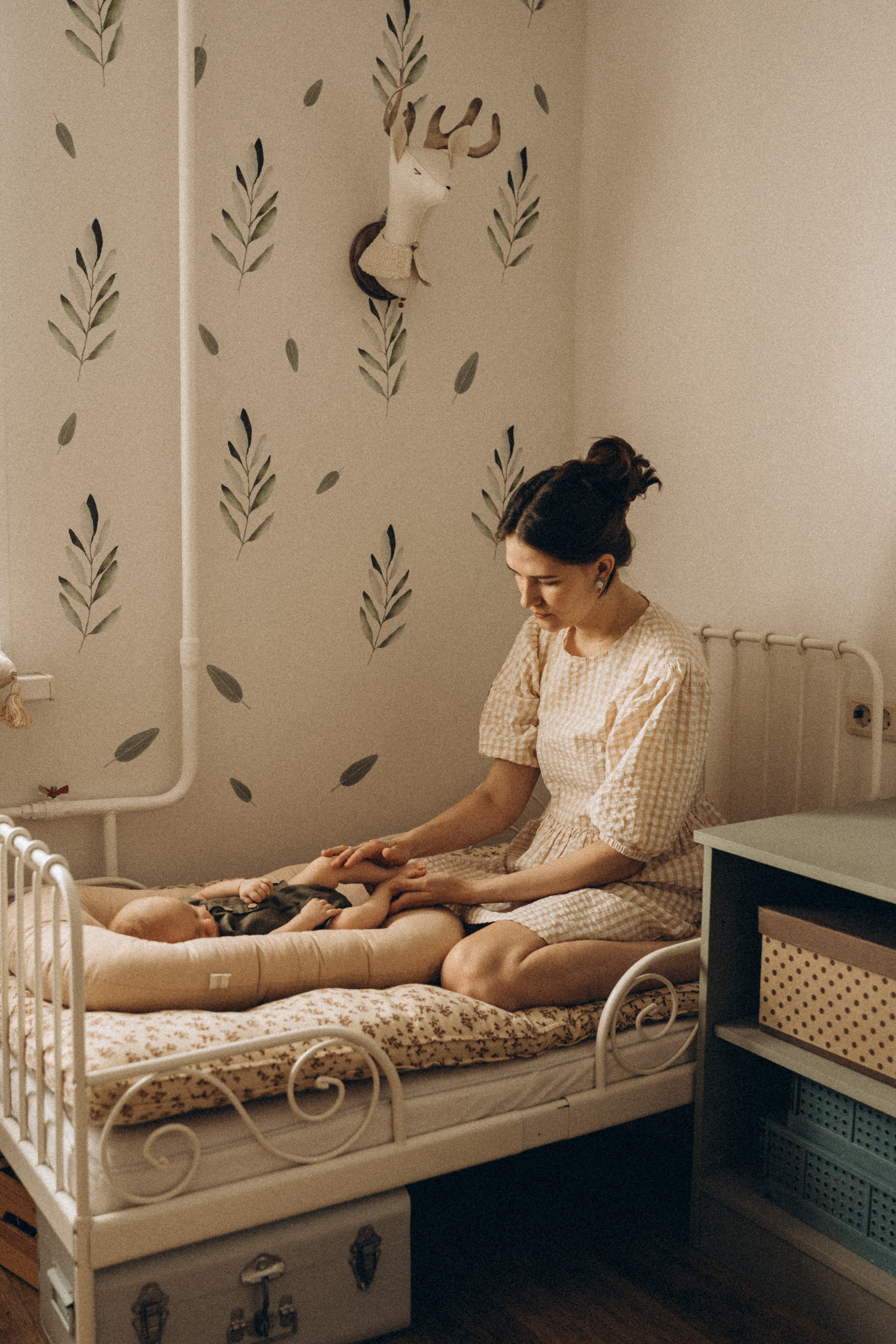 Ньюборн дома. Семейный фотограф в Мурманске Екатерина Юшкова