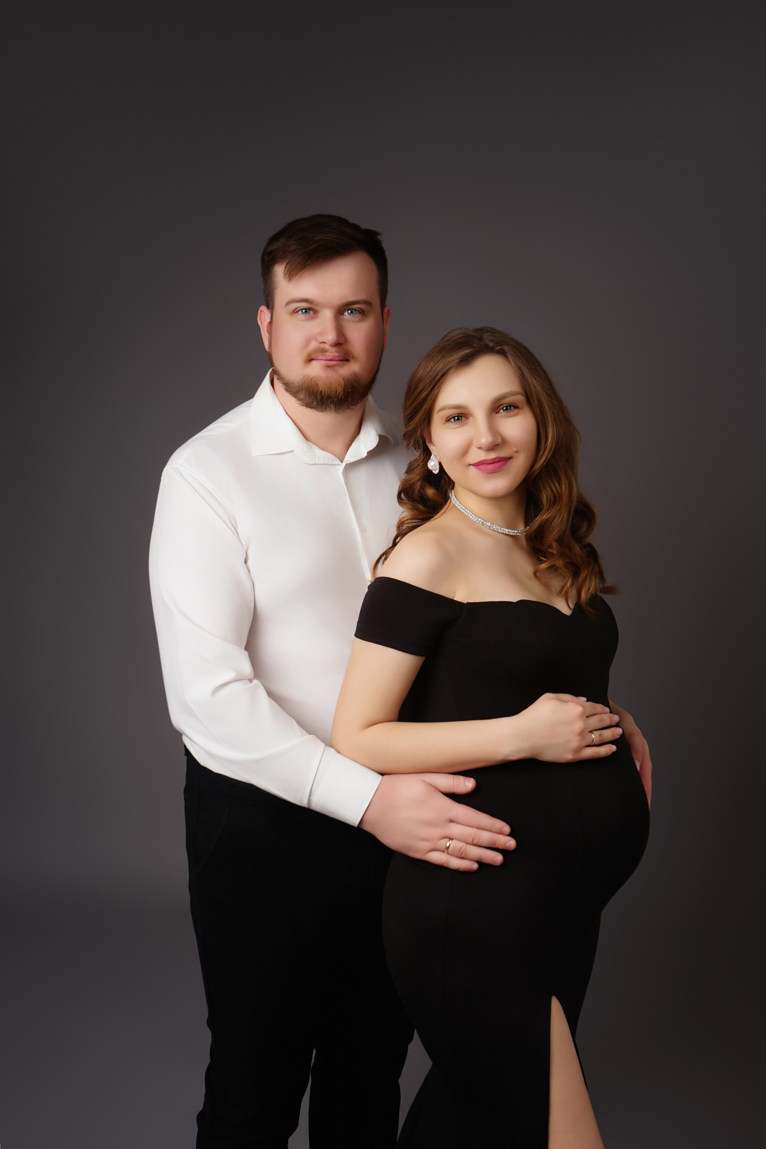 Съёмка беременности в моей фотостудии «НЕБО». Женский фотограф в Химках Алёна Ленёва