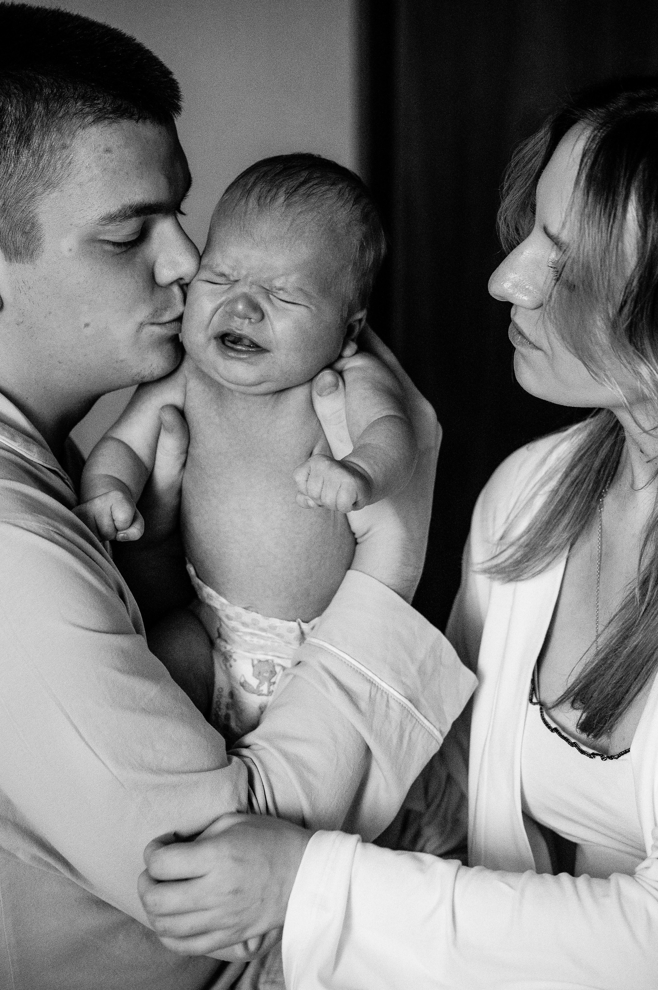 Иван, Ксения и Лев. Фотограф беременности и семьи, домашние съемки, Ньюборн