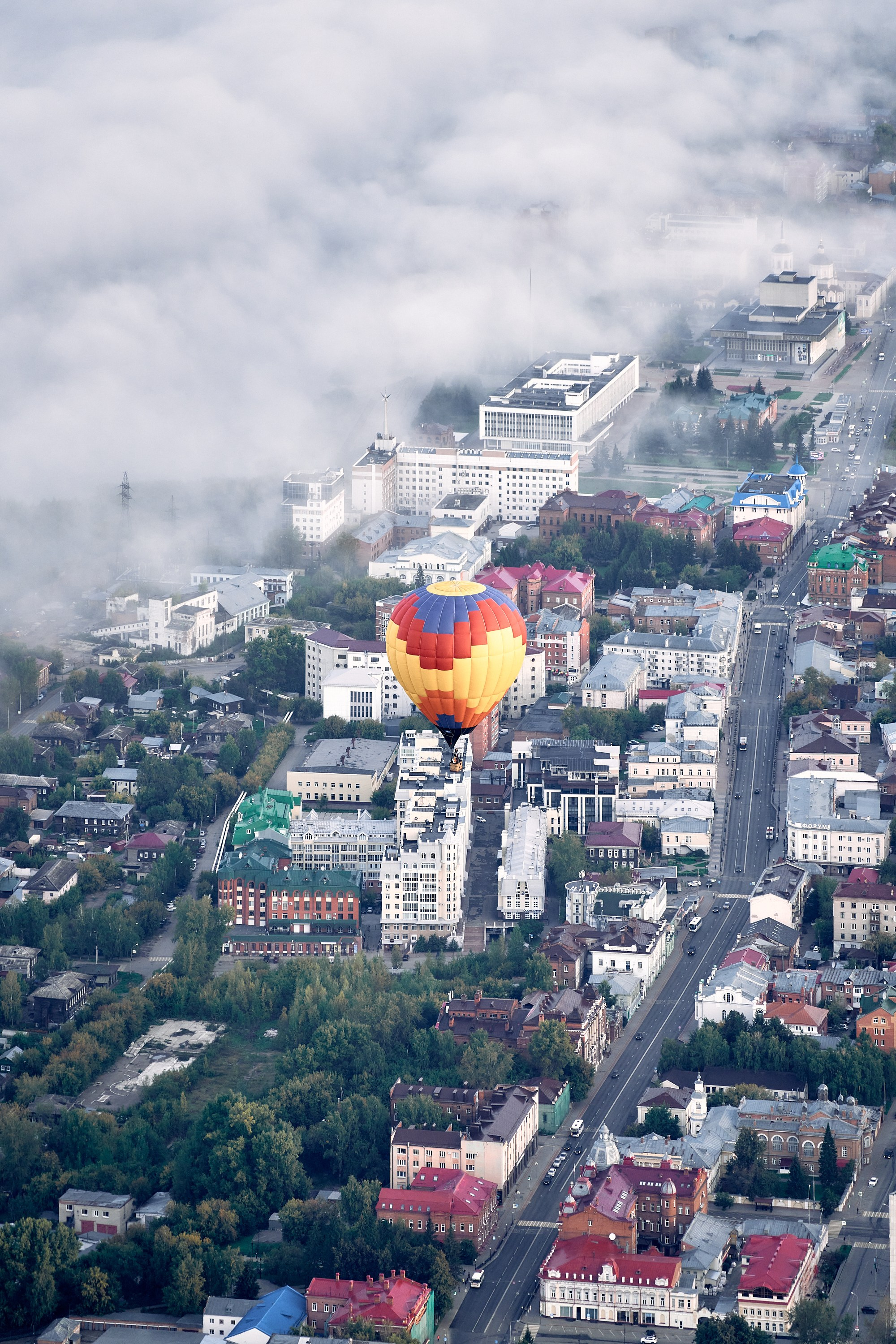 Воздушный шар. Фотограф